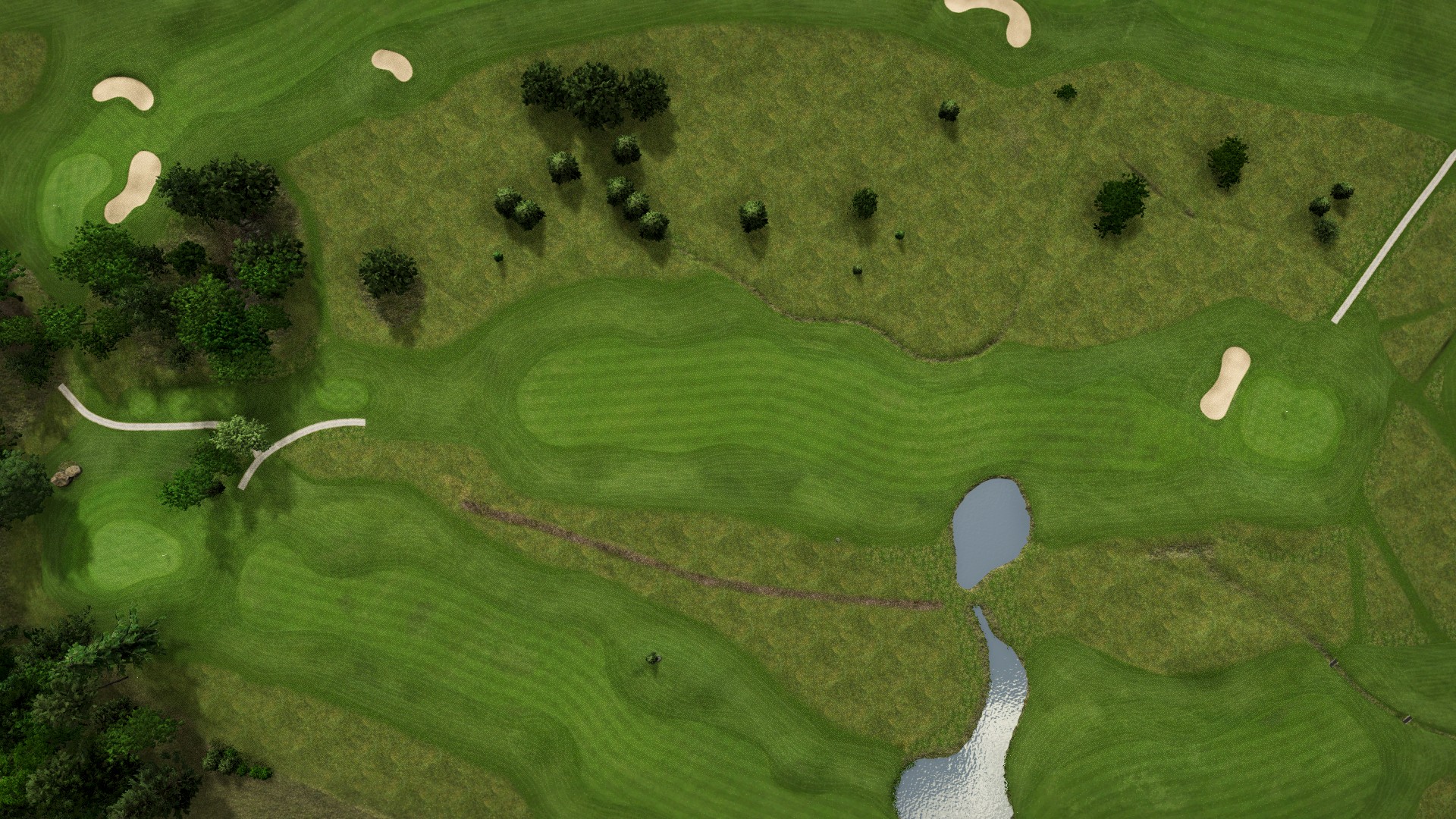 Hole 12 at Skerike Golfklubb