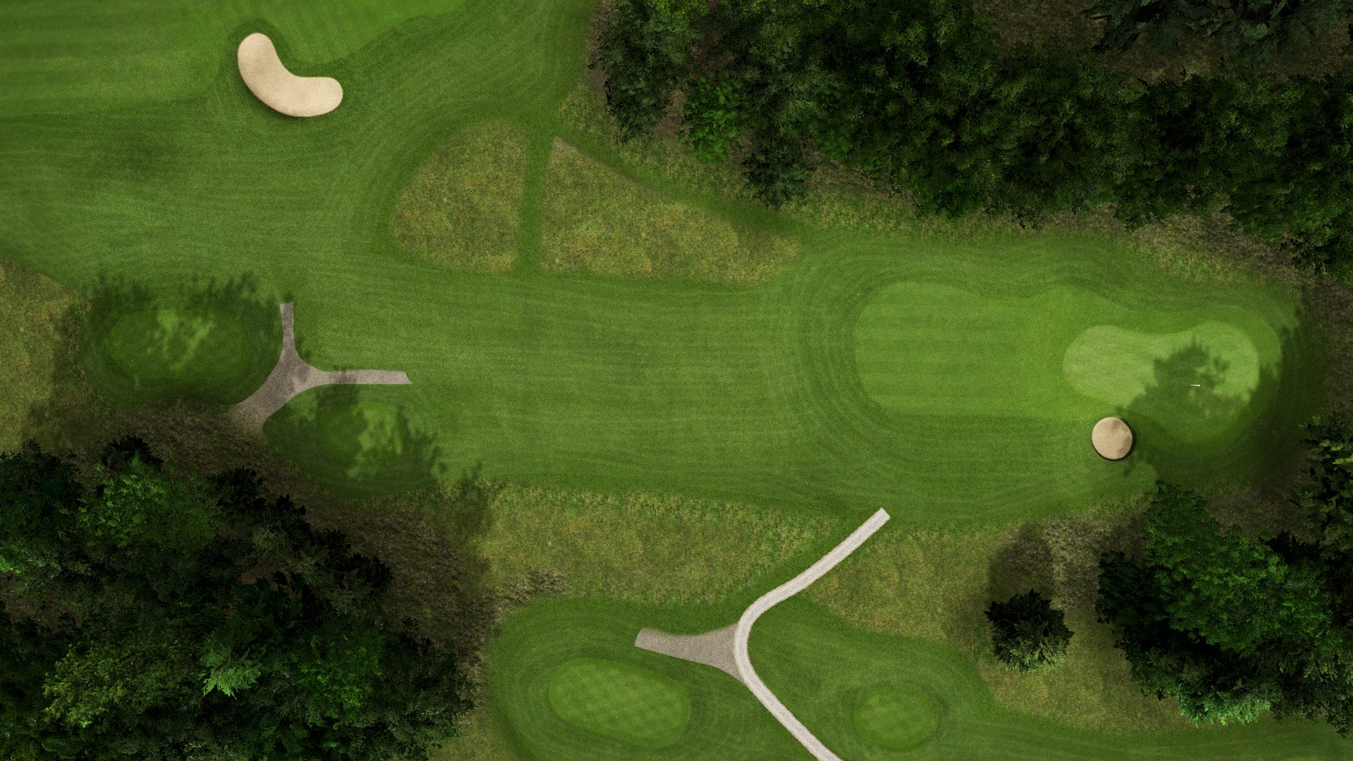Hole 14 at Skerike Golfklubb