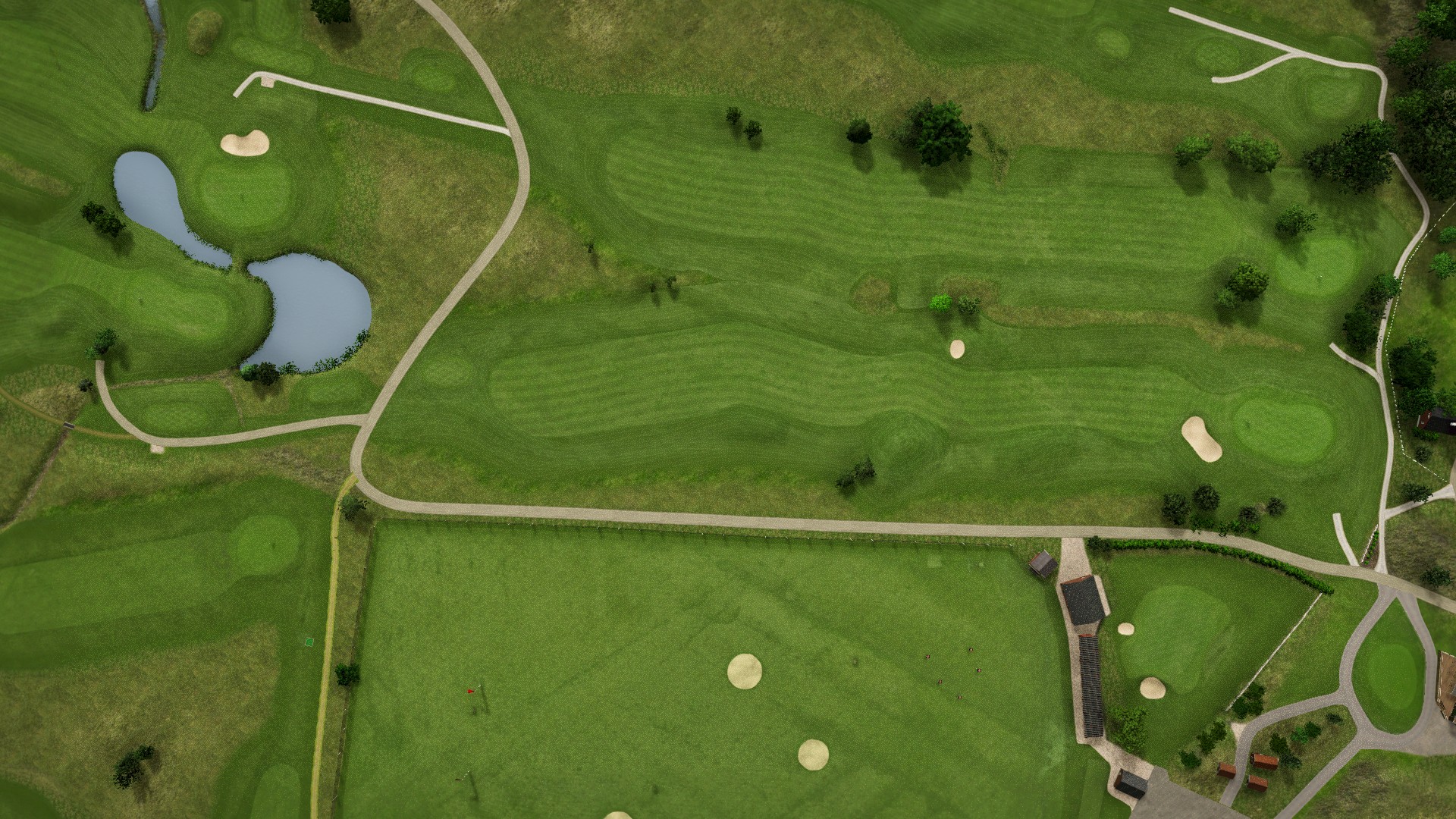Hole 18 at Skerike Golfklubb