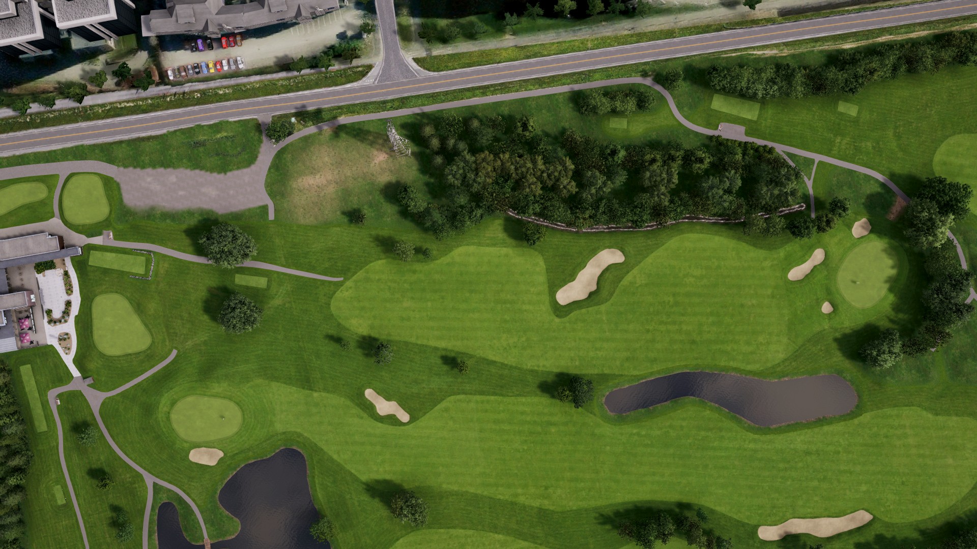 Hole 1 at Sola GK - Forus