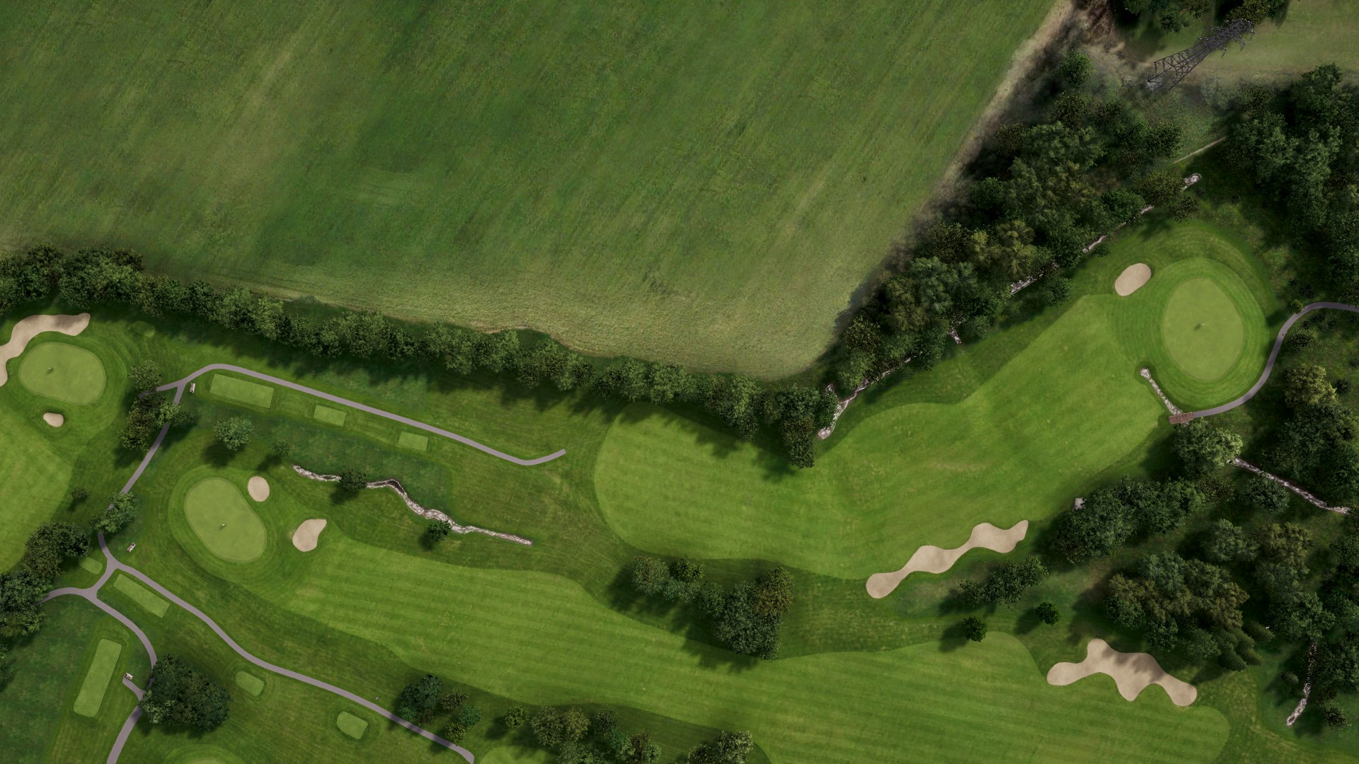 Hole 3 at Sola GK - Forus