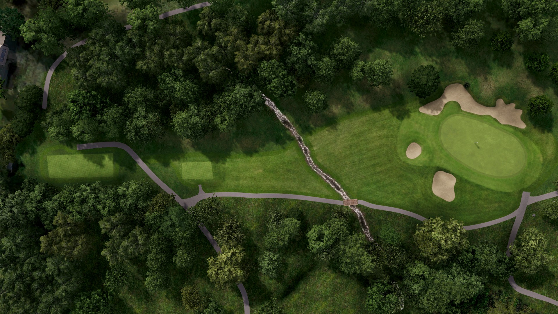 Hole 4 at Sola GK - Forus