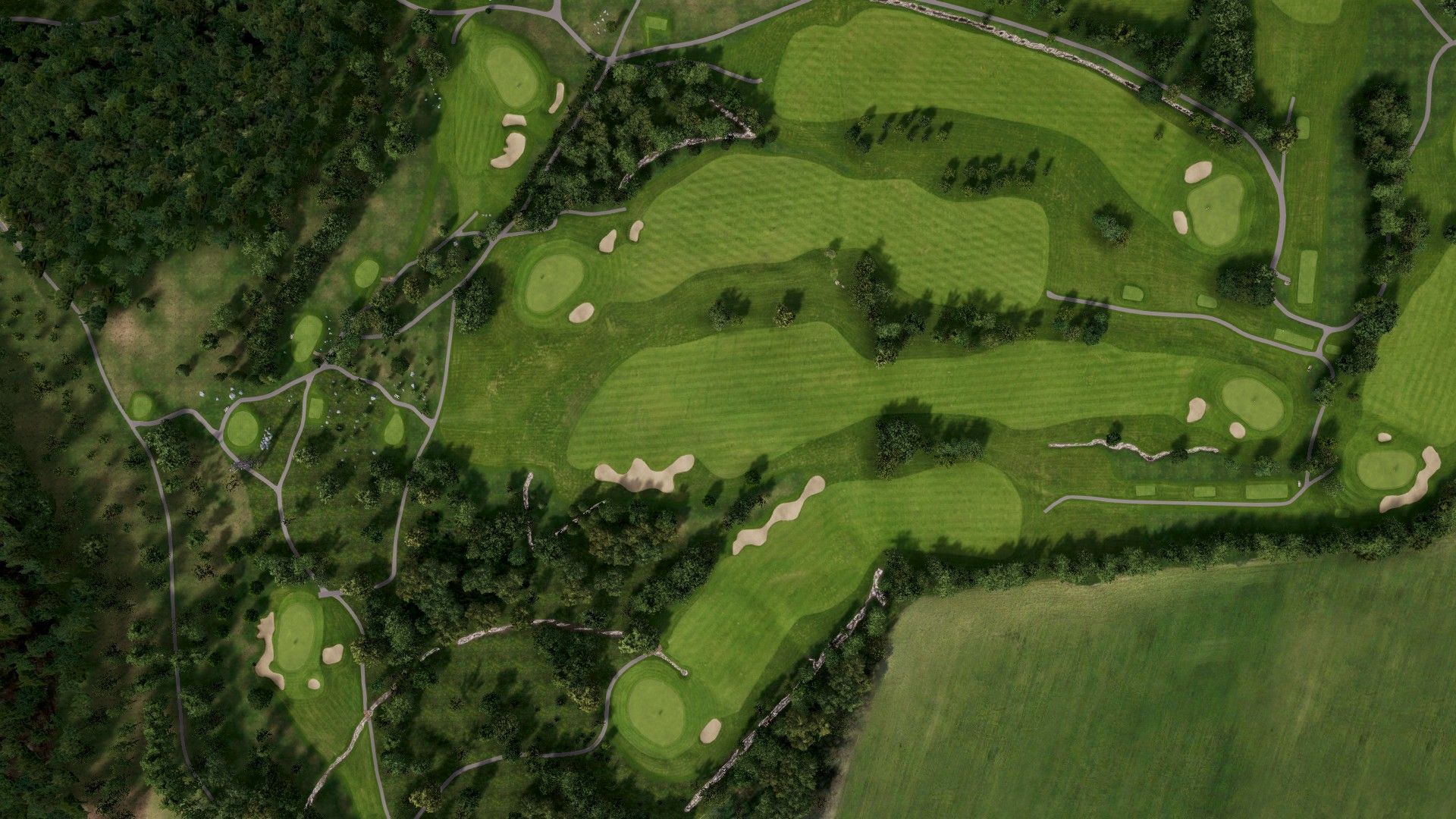 Hole 5 at Sola GK - Forus