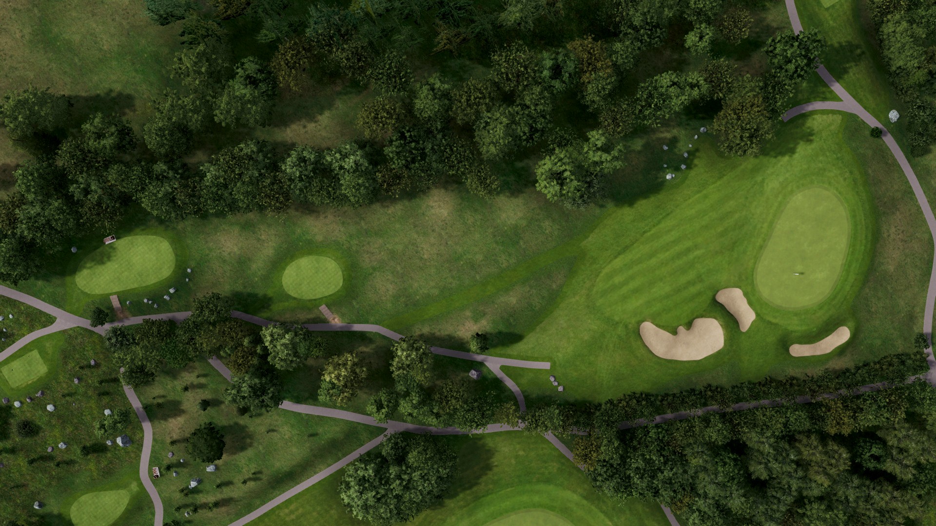 Hole 7 at Sola GK - Forus
