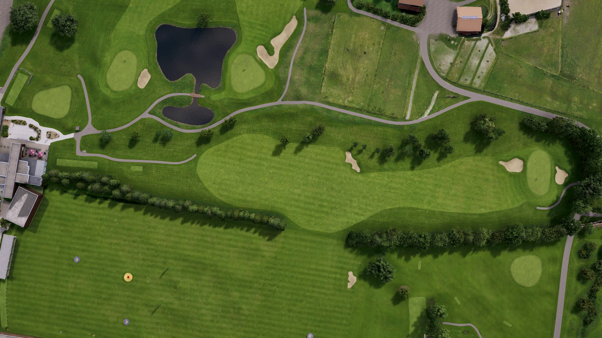 Hole 10 at Sola GK - Forus