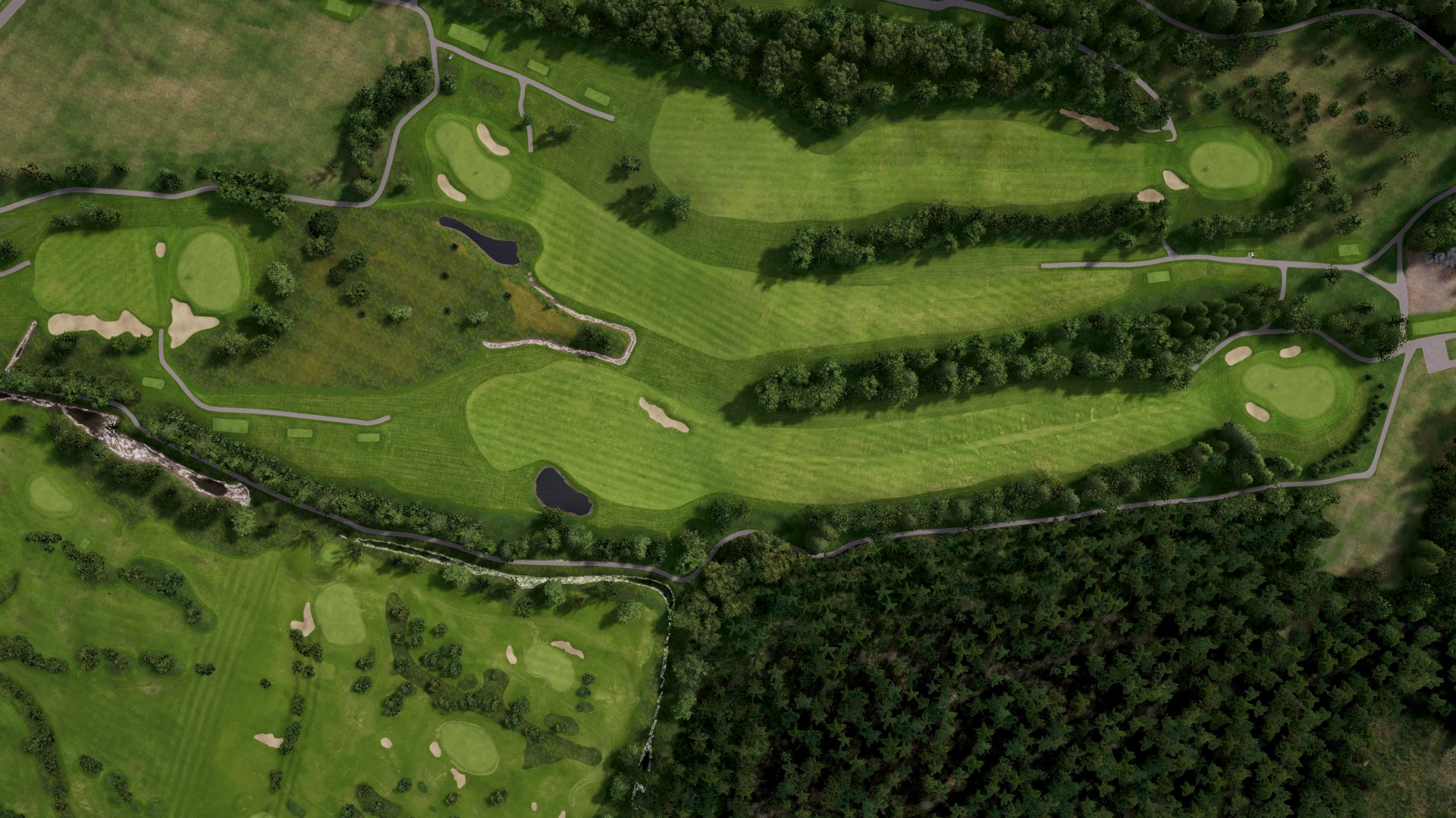 Hole 12 at Sola GK - Forus