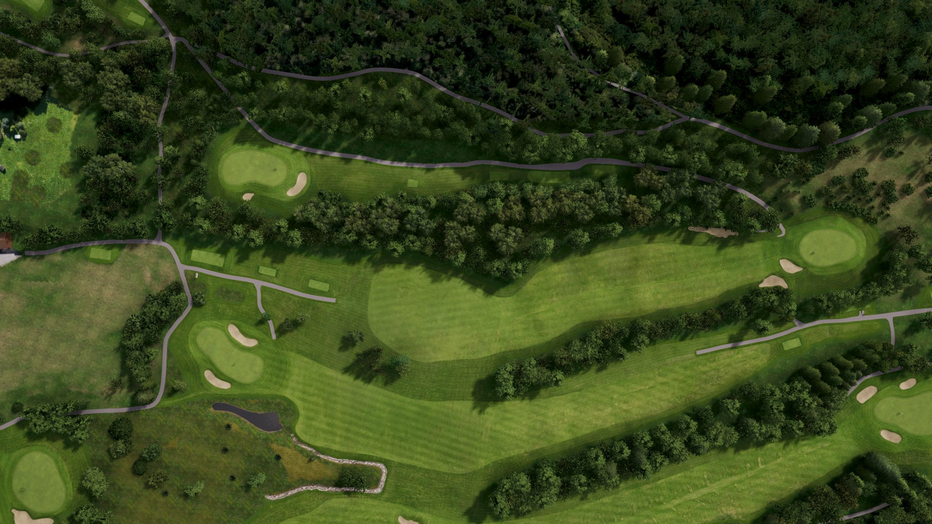 Hole 16 at Sola GK - Forus