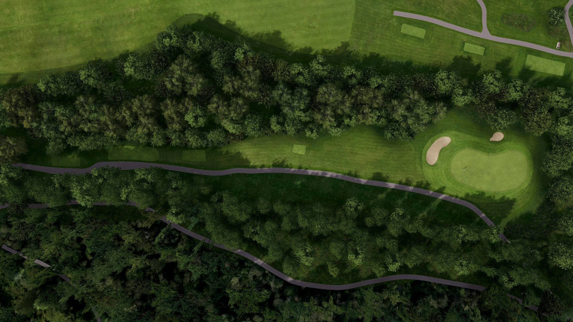 Hole 17 at Sola GK - Forus