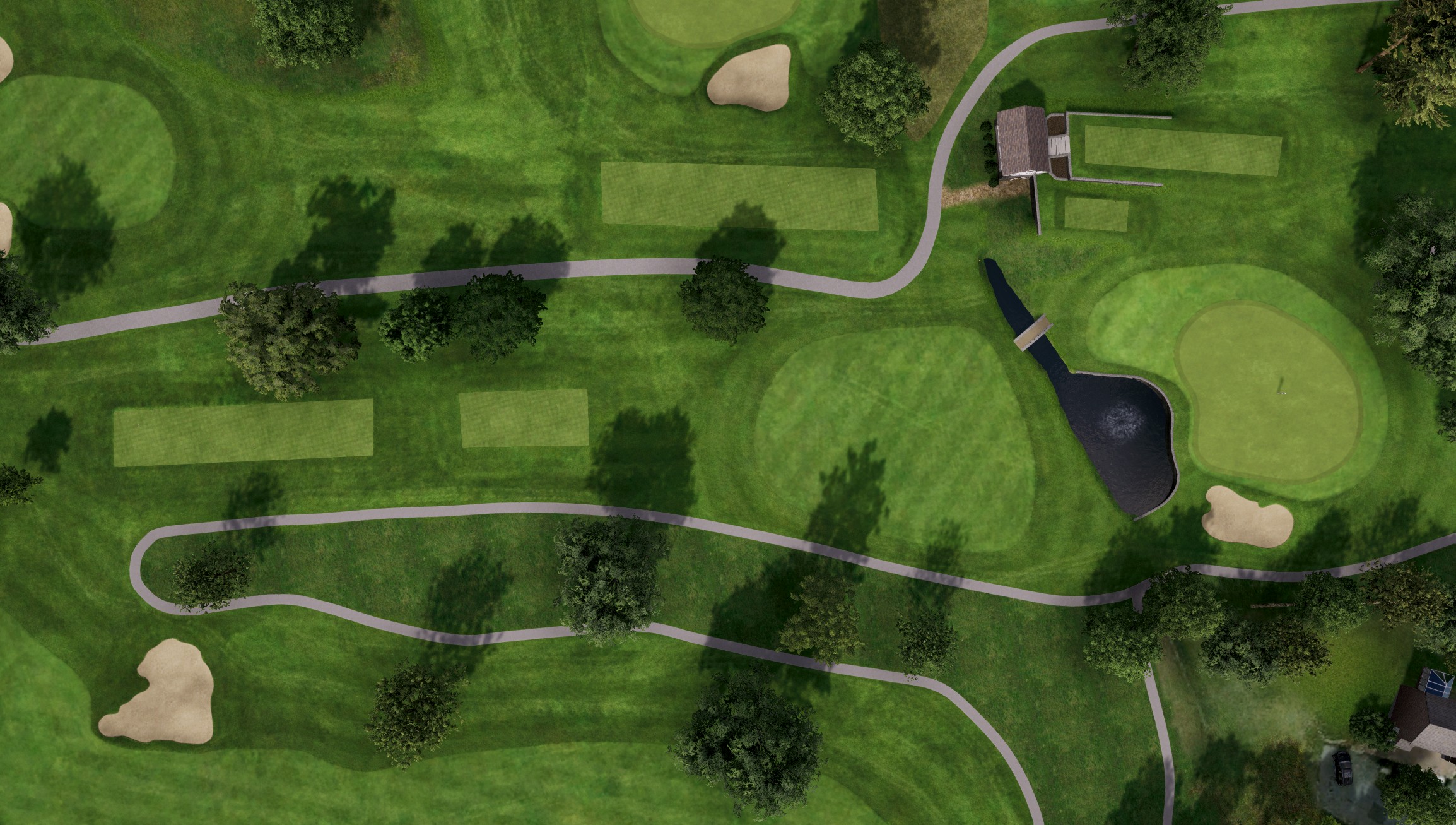 Hole 6 at The Springhaven Club