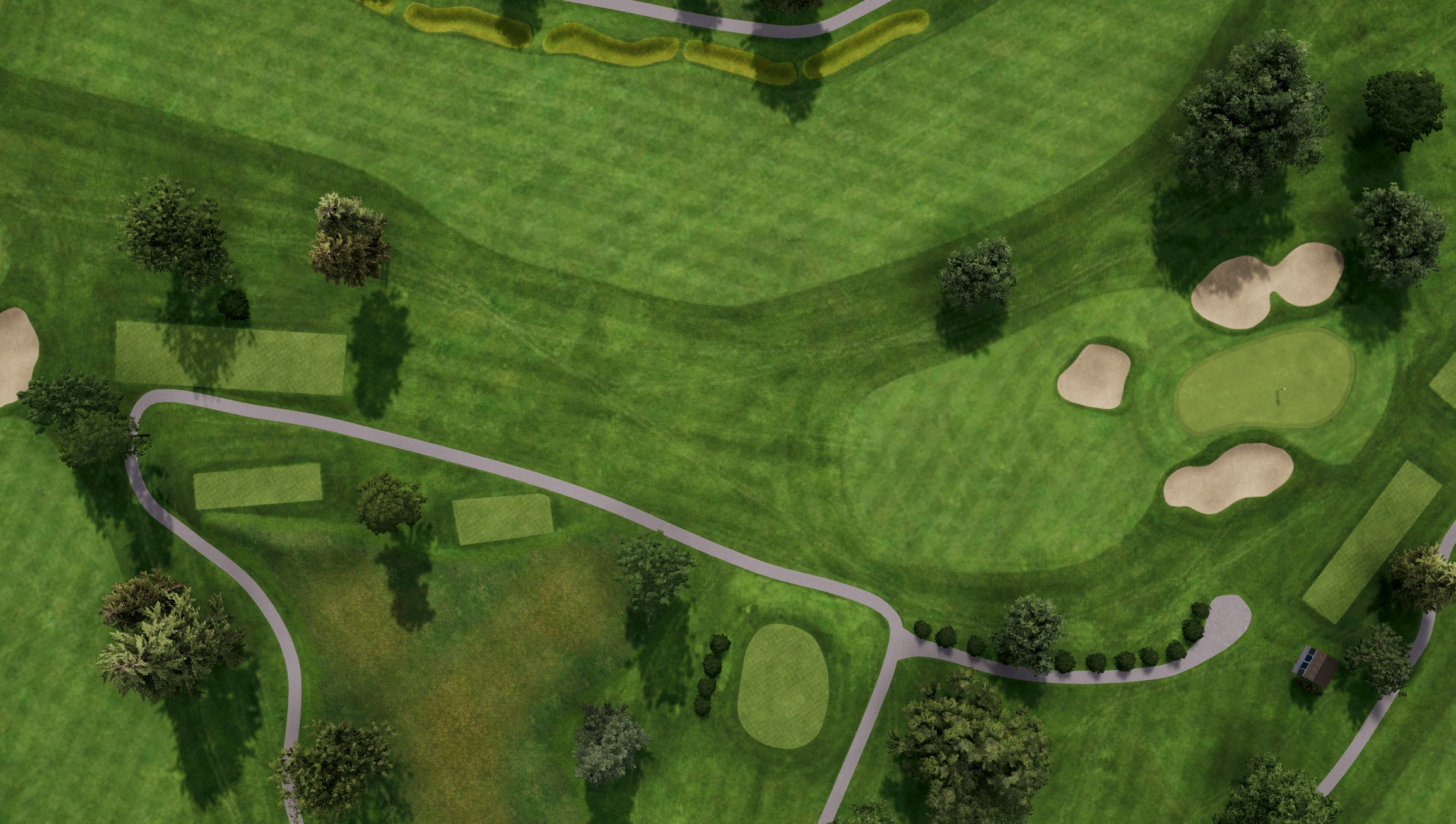 Hole 13 at The Springhaven Club