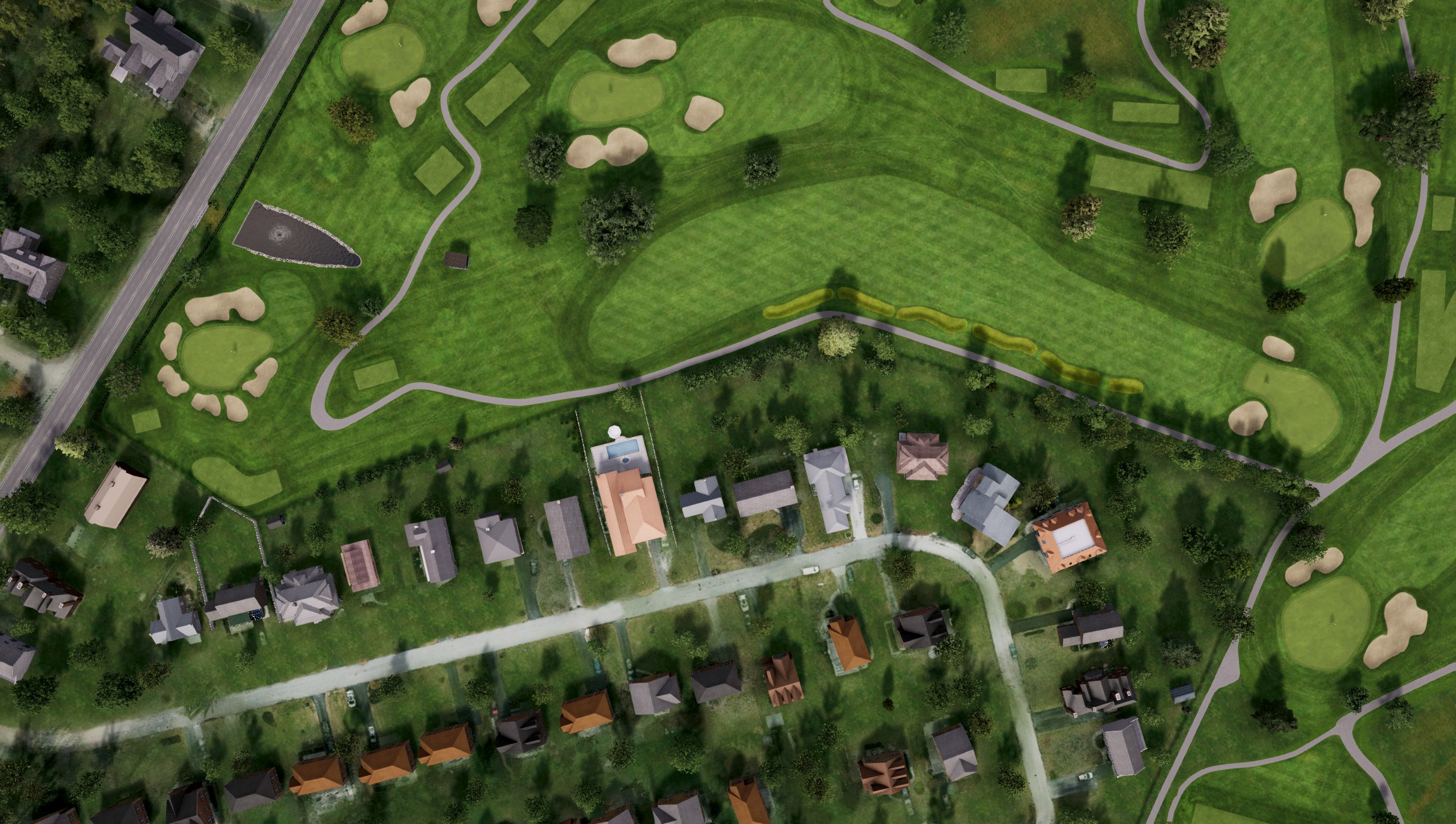 Hole 17 at The Springhaven Club