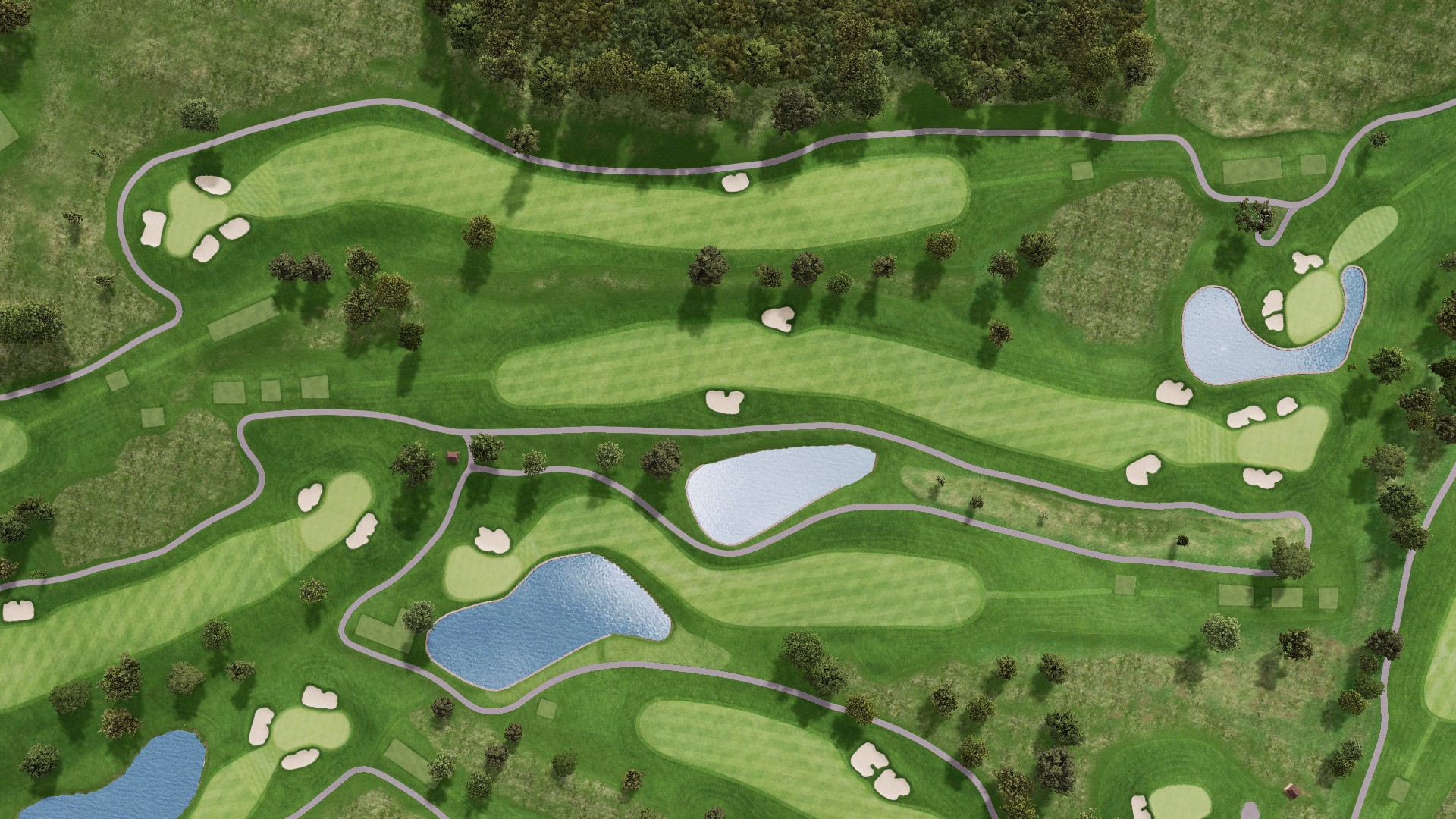 Hole 2 at St Clair Championship Course