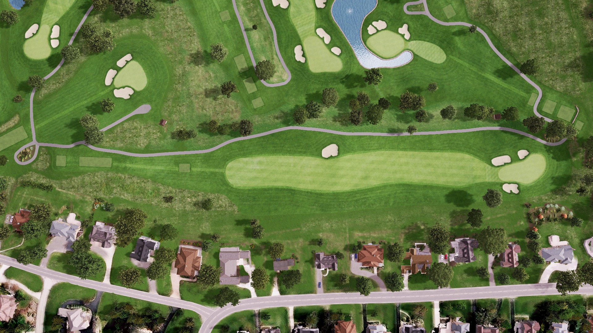 Hole 6 at St Clair Championship Course