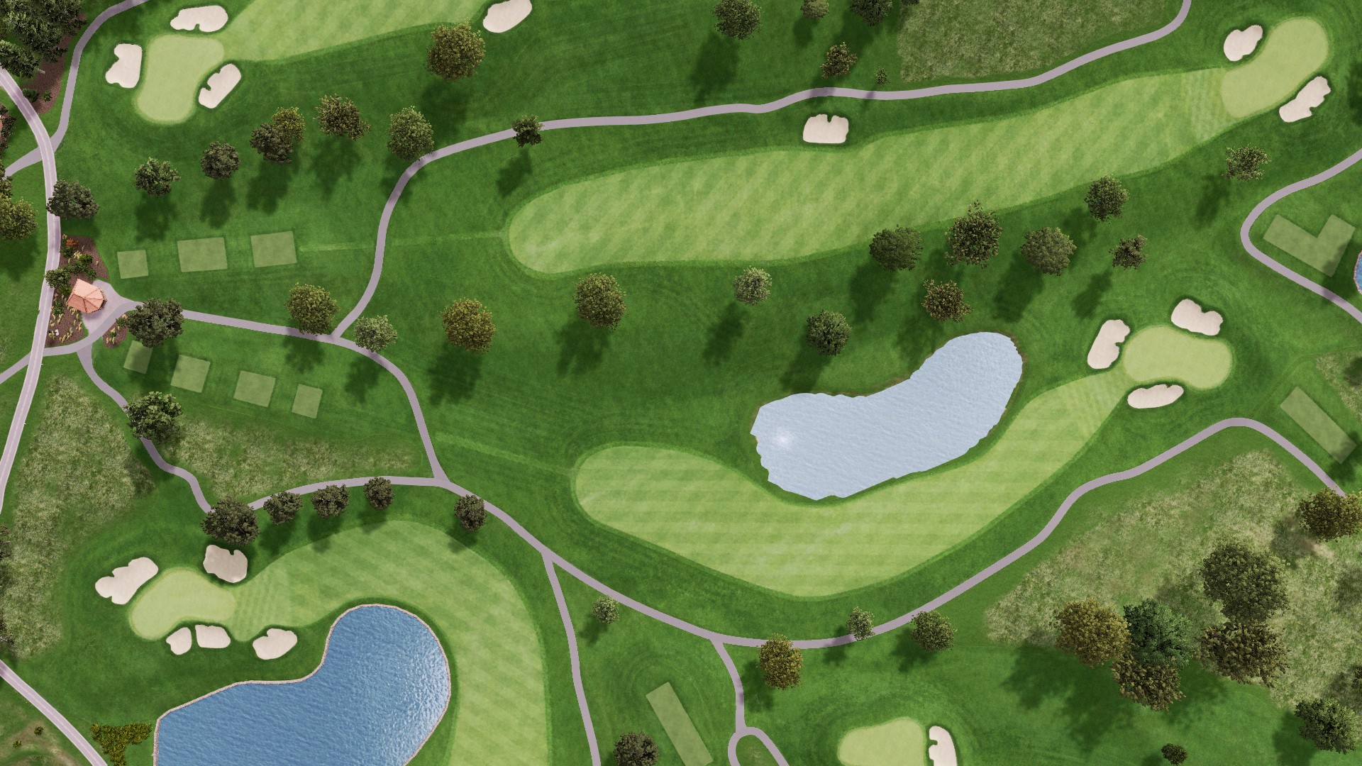 Hole 10 at St Clair Championship Course