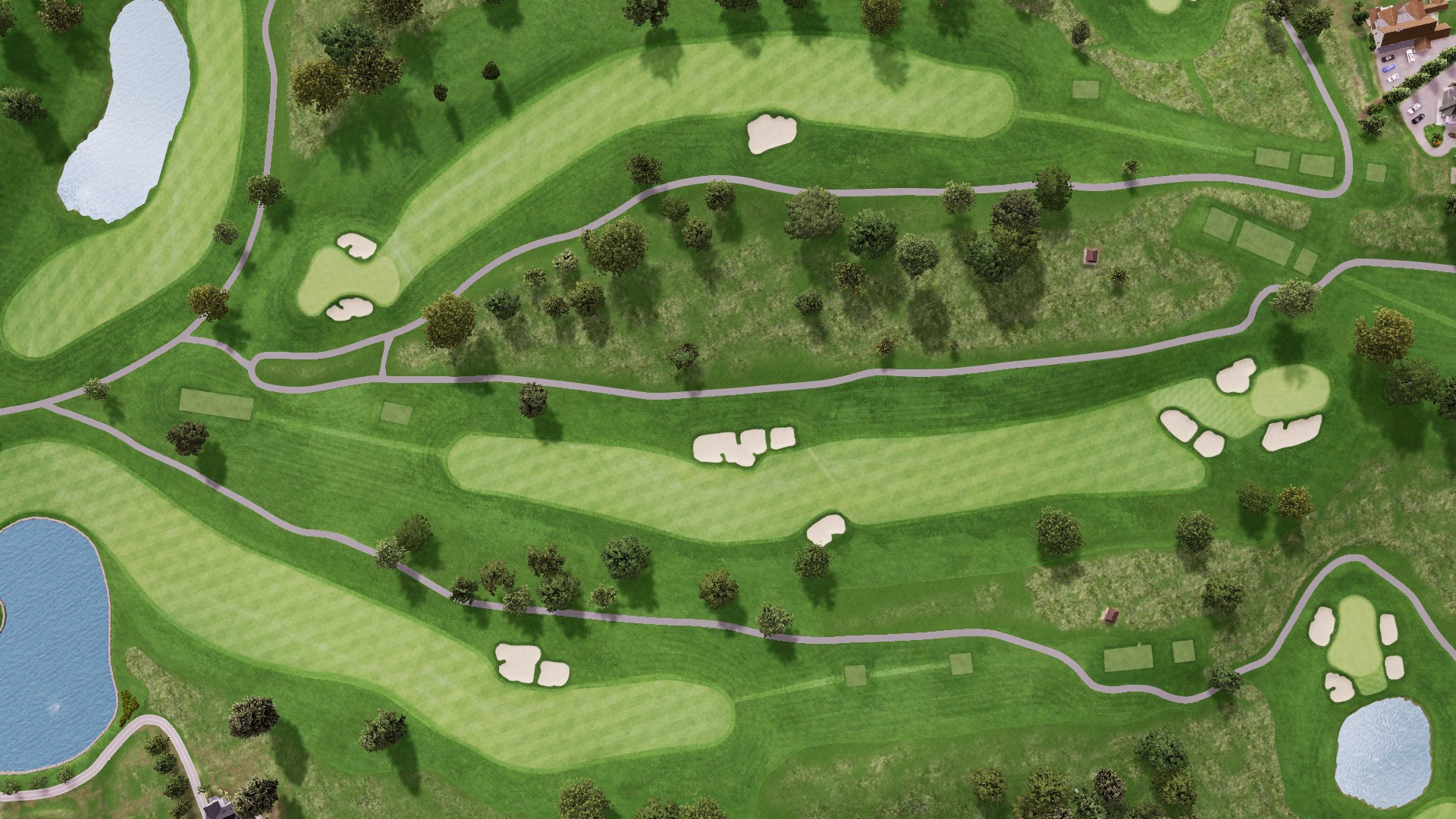 Hole 14 at St Clair Championship Course
