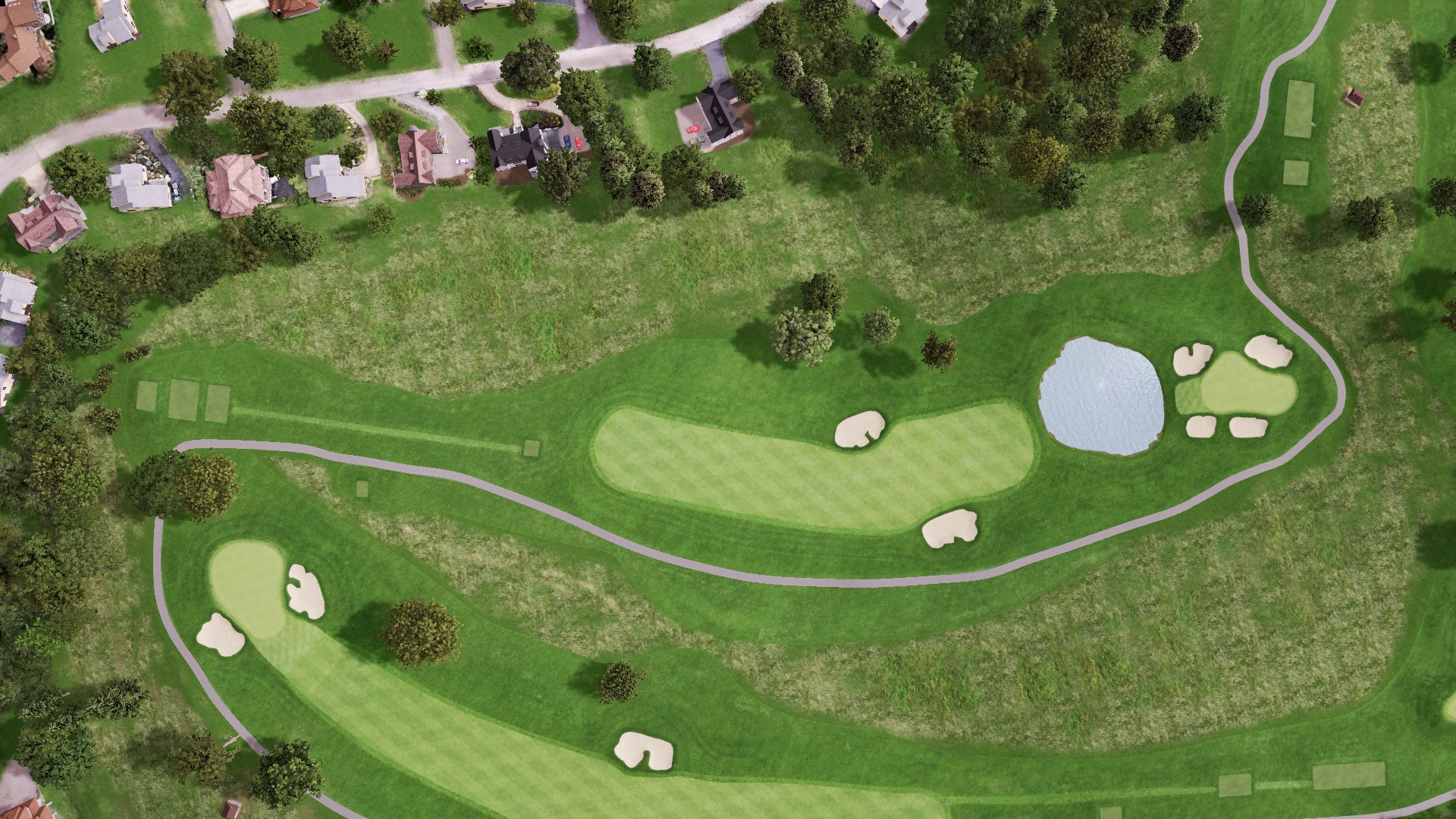 Hole 17 at St Clair Championship Course