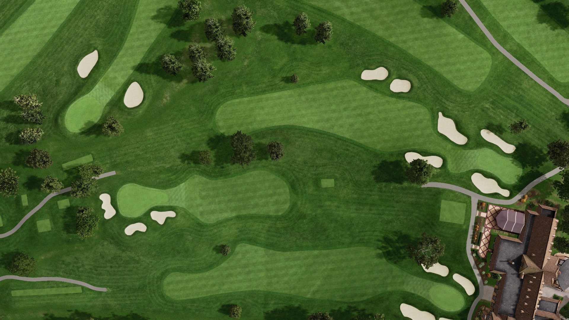 Hole 7 at St Clair Terrace Course