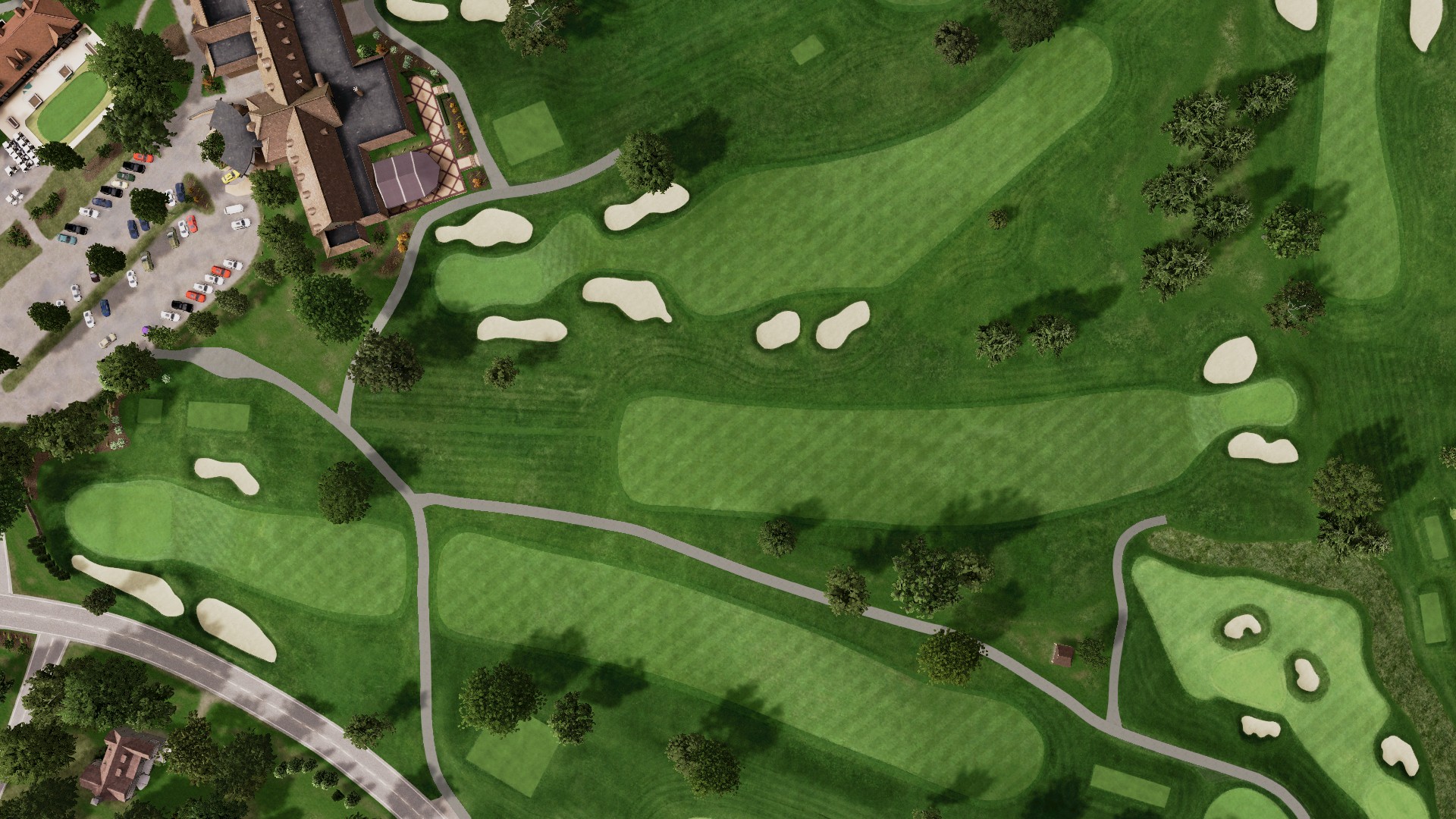 Hole 8 at St Clair Terrace Course