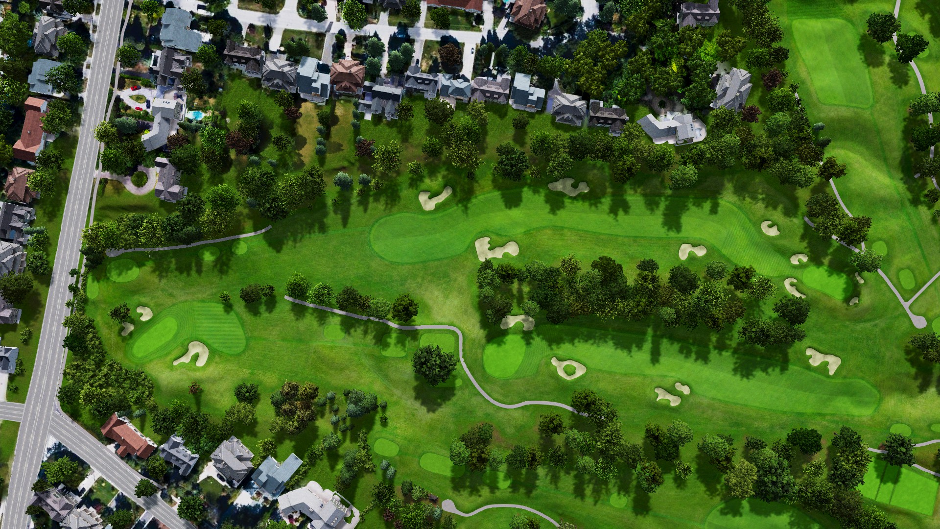 Hole 9 at St. George's Golf and Country Club