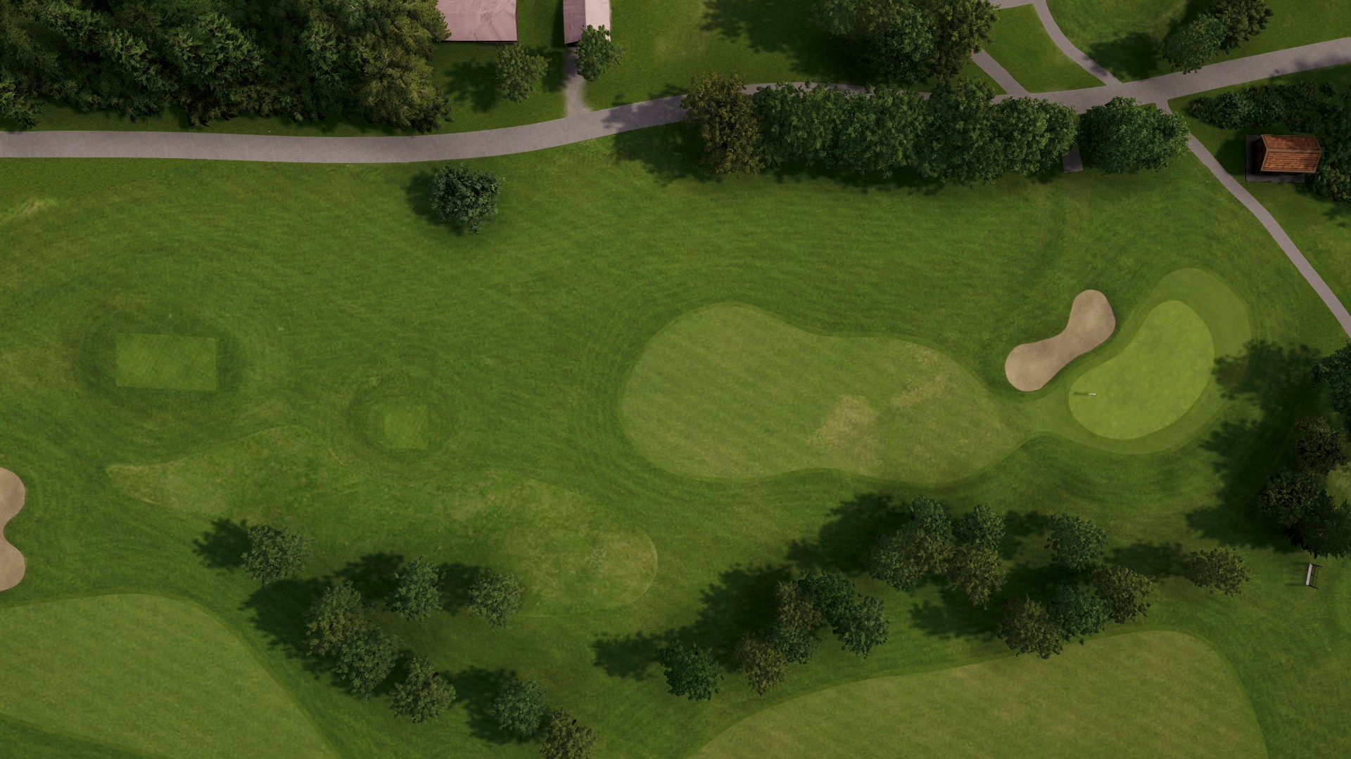 Hole 6 at Stjordal Golfklubb
