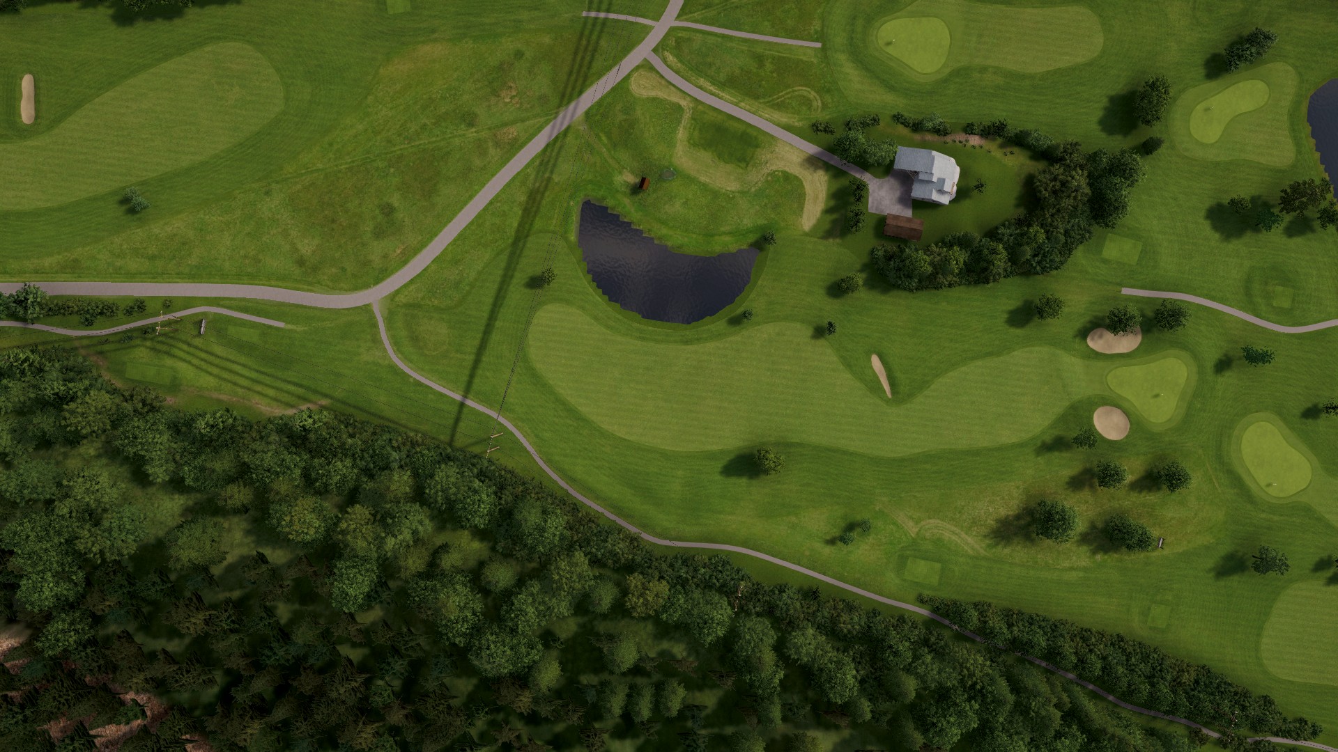 Hole 8 at Stjordal Golfklubb