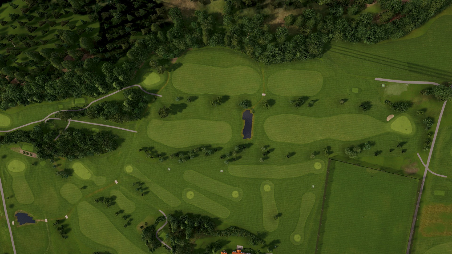 Hole 11 at Stjordal Golfklubb