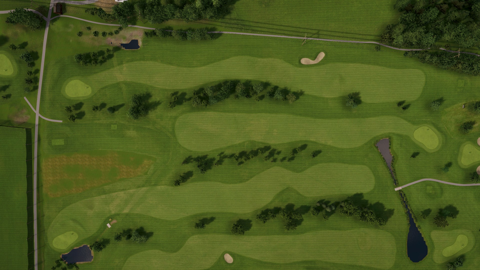 Hole 12 at Stjordal Golfklubb