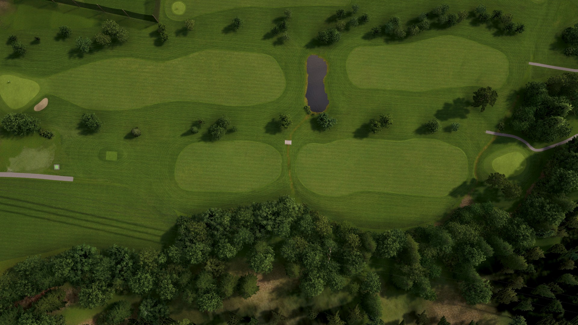 Hole 14 at Stjordal Golfklubb