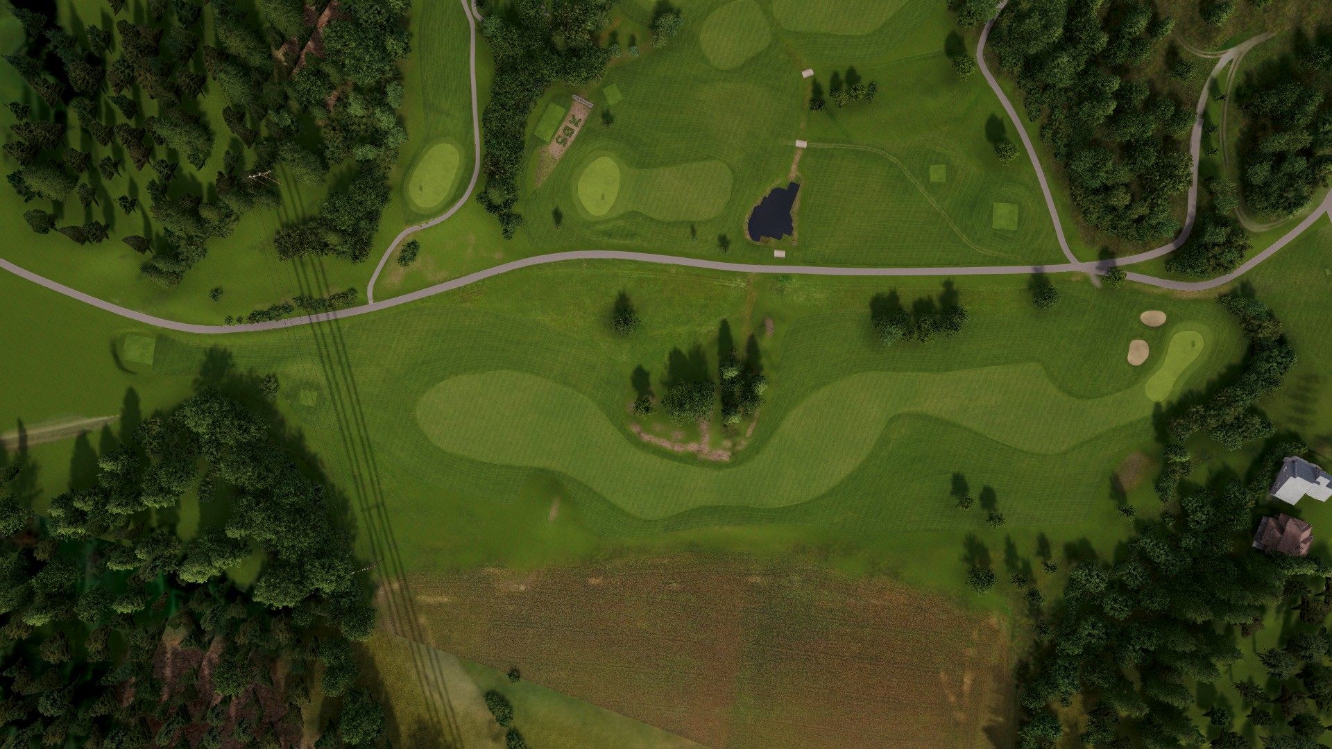 Hole 16 at Stjordal Golfklubb