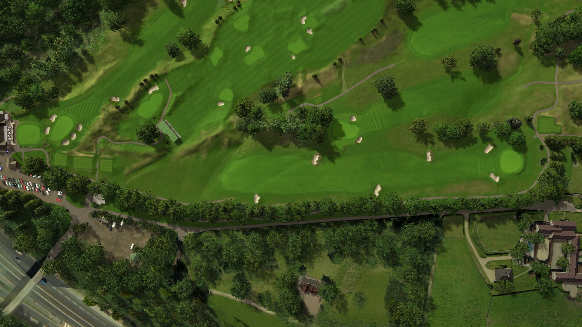 Hole 1 at Stoneham Golf Club