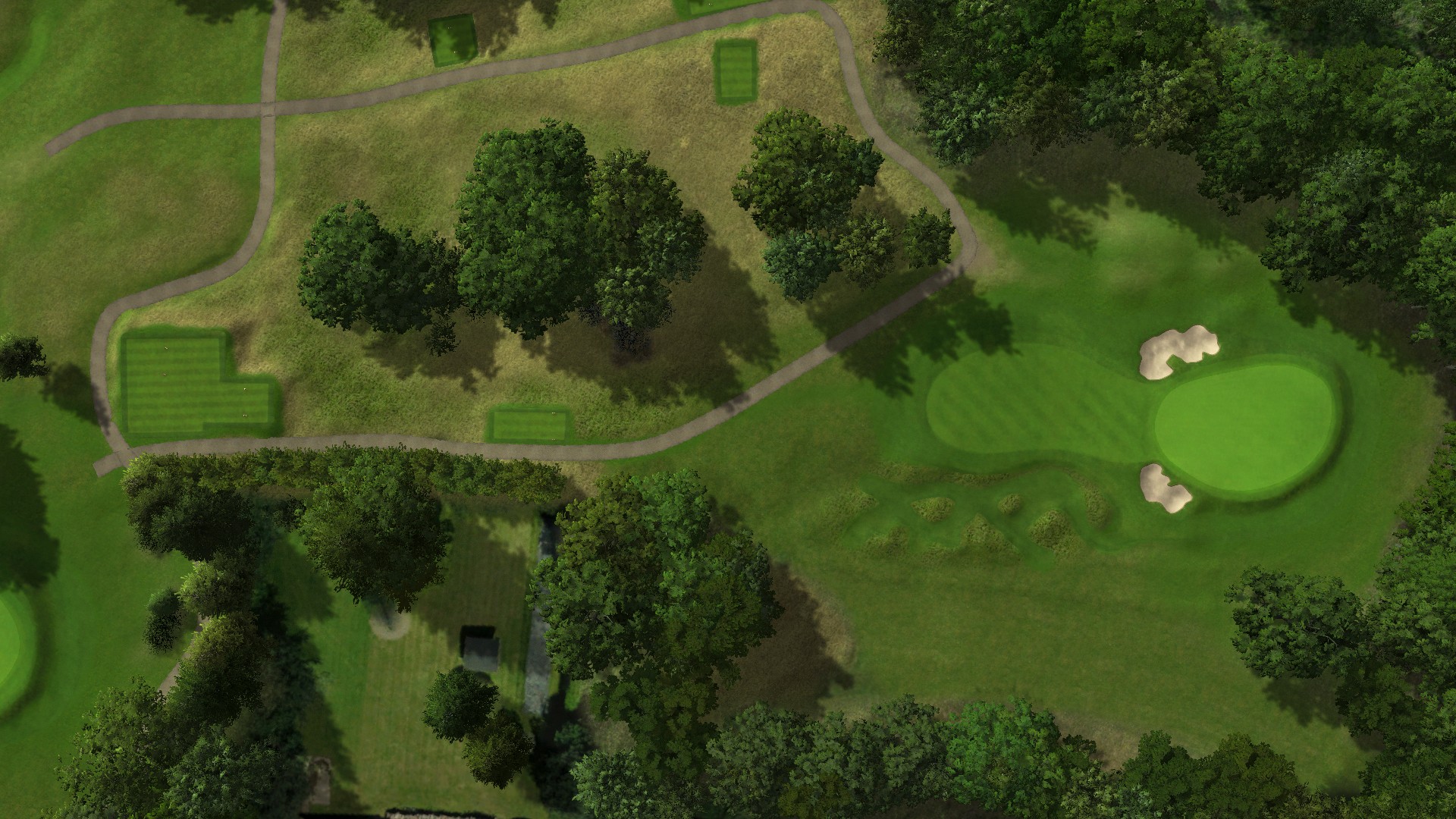 Hole 2 at Stoneham Golf Club