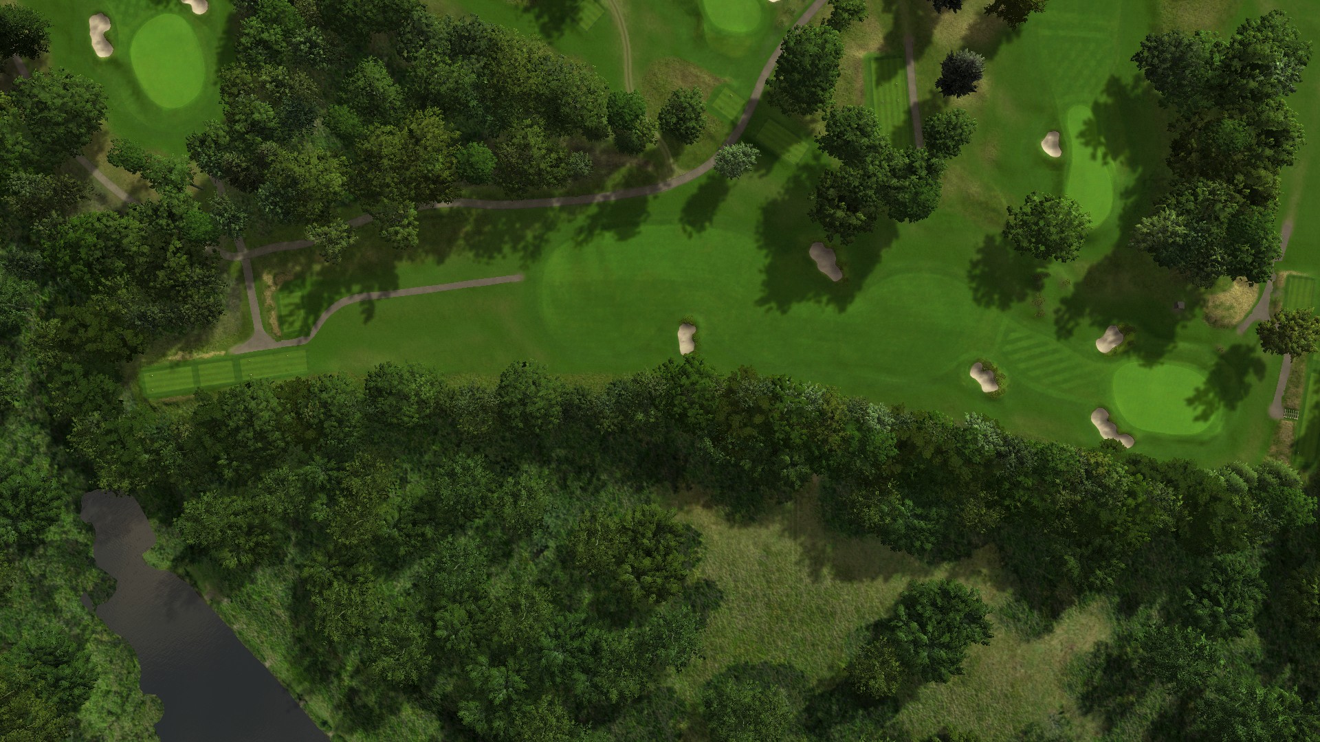 Hole 5 at Stoneham Golf Club