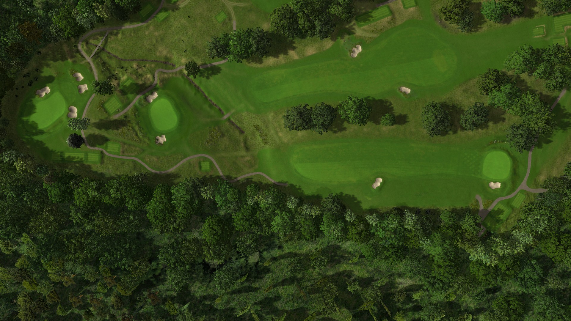 Hole 9 at Stoneham Golf Club