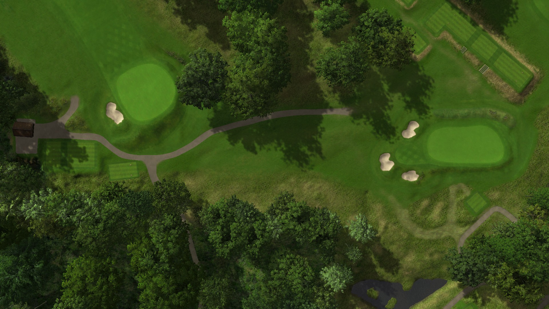 Hole 10 at Stoneham Golf Club