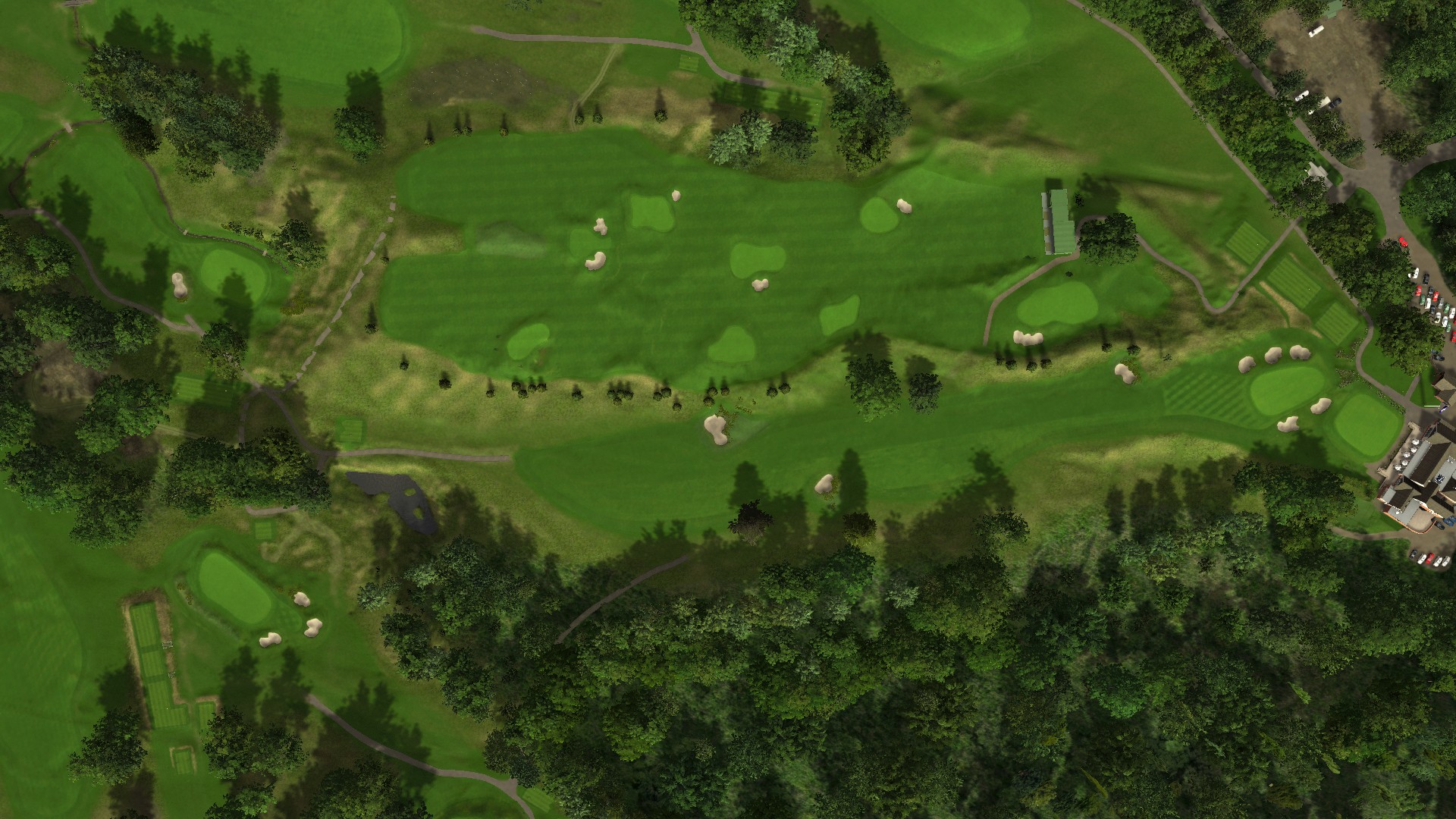 Hole 18 at Stoneham Golf Club