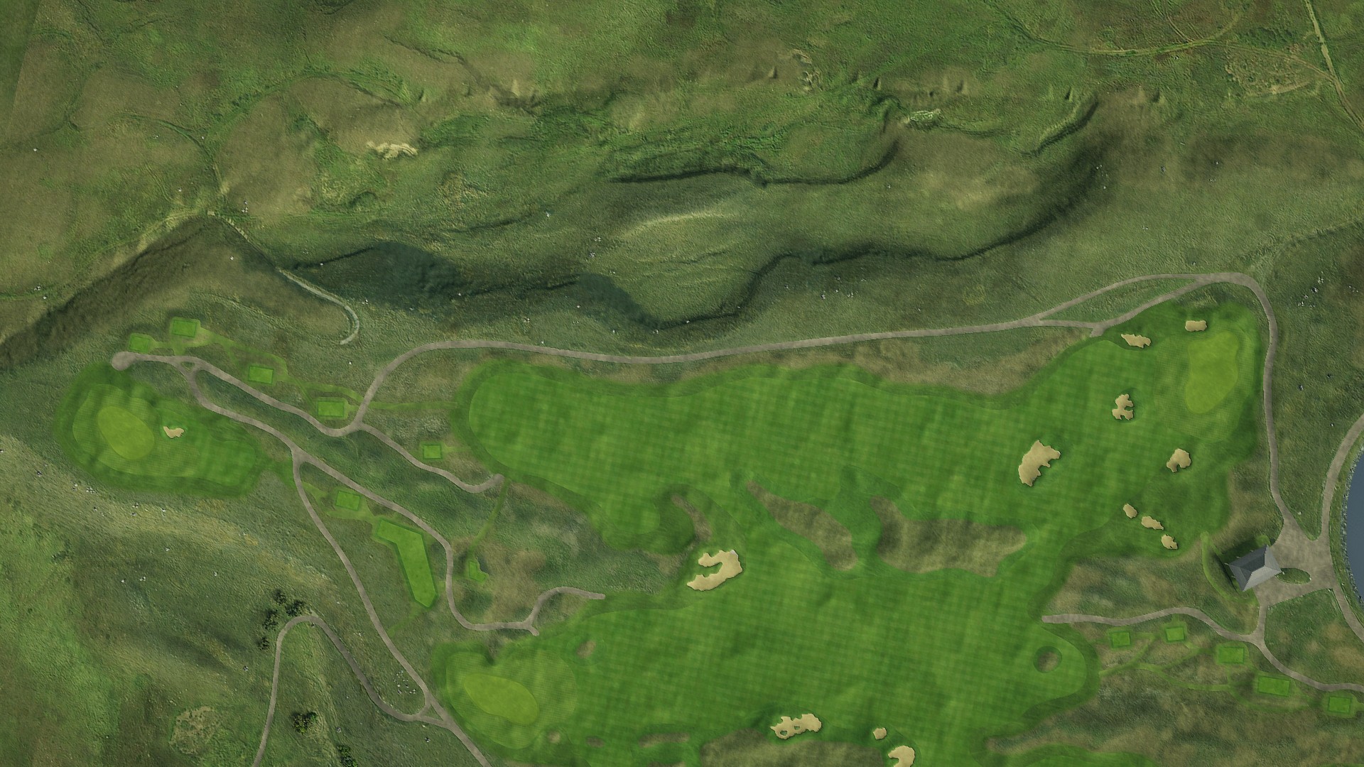 Hole 18 at Sutton Bay