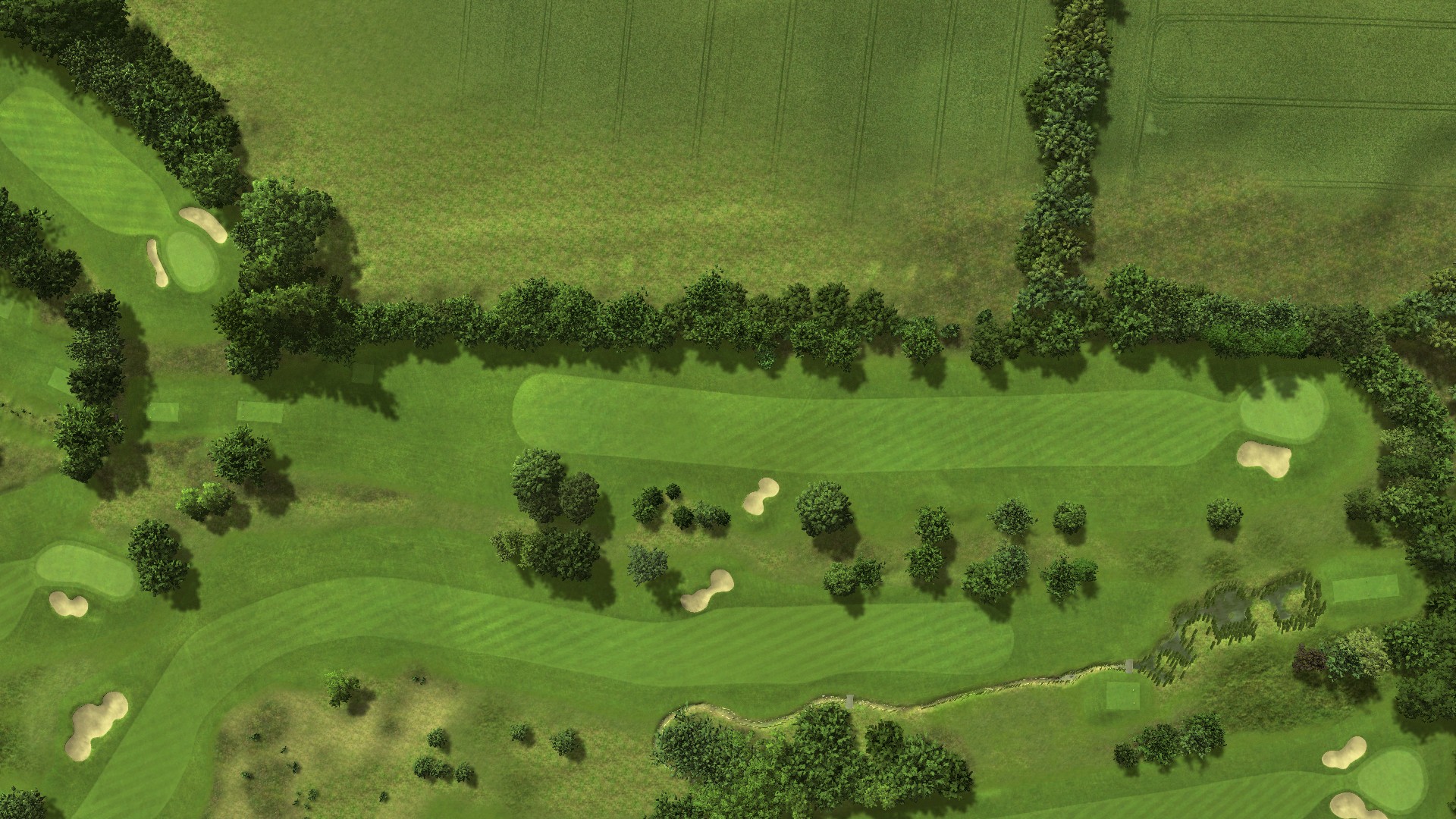 Hole 2 at Golfclub Syke - Course B & C