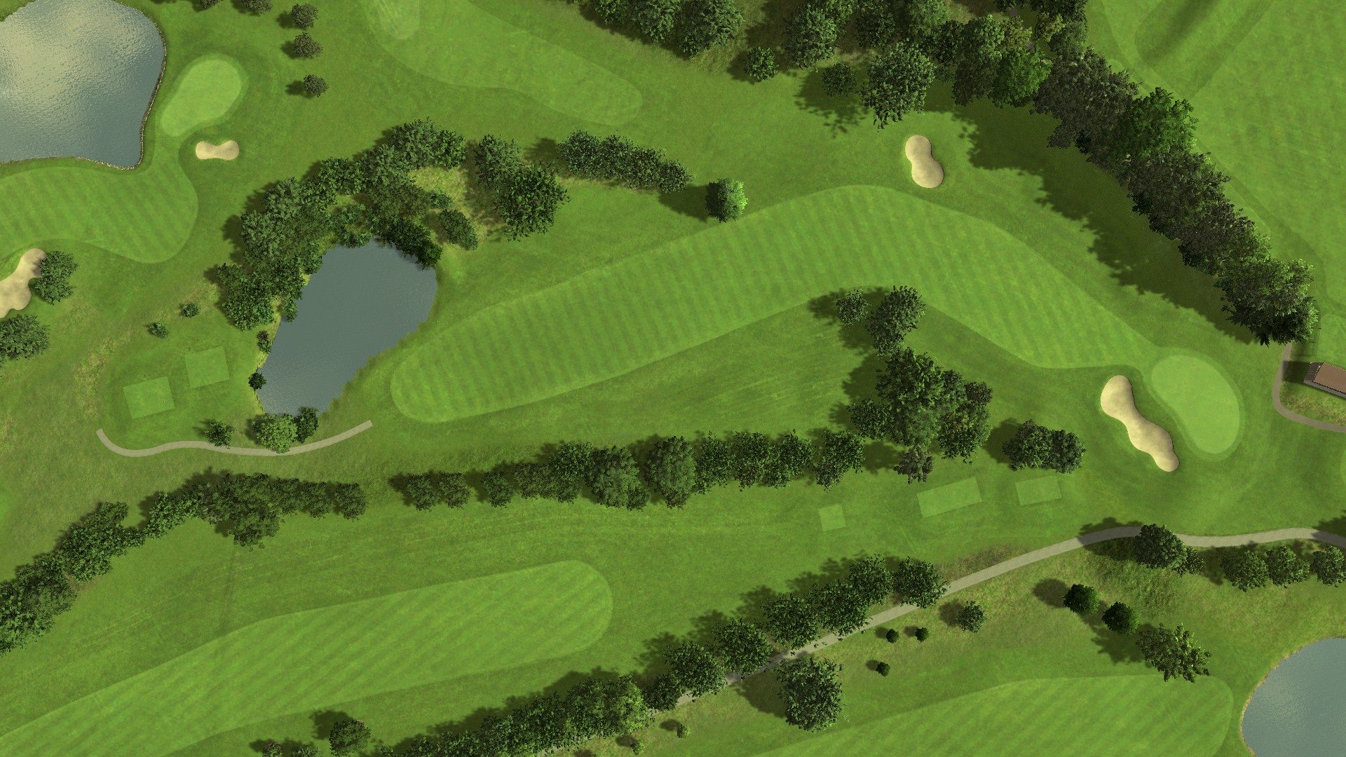Hole 18 at Golfclub Syke - Course B & C
