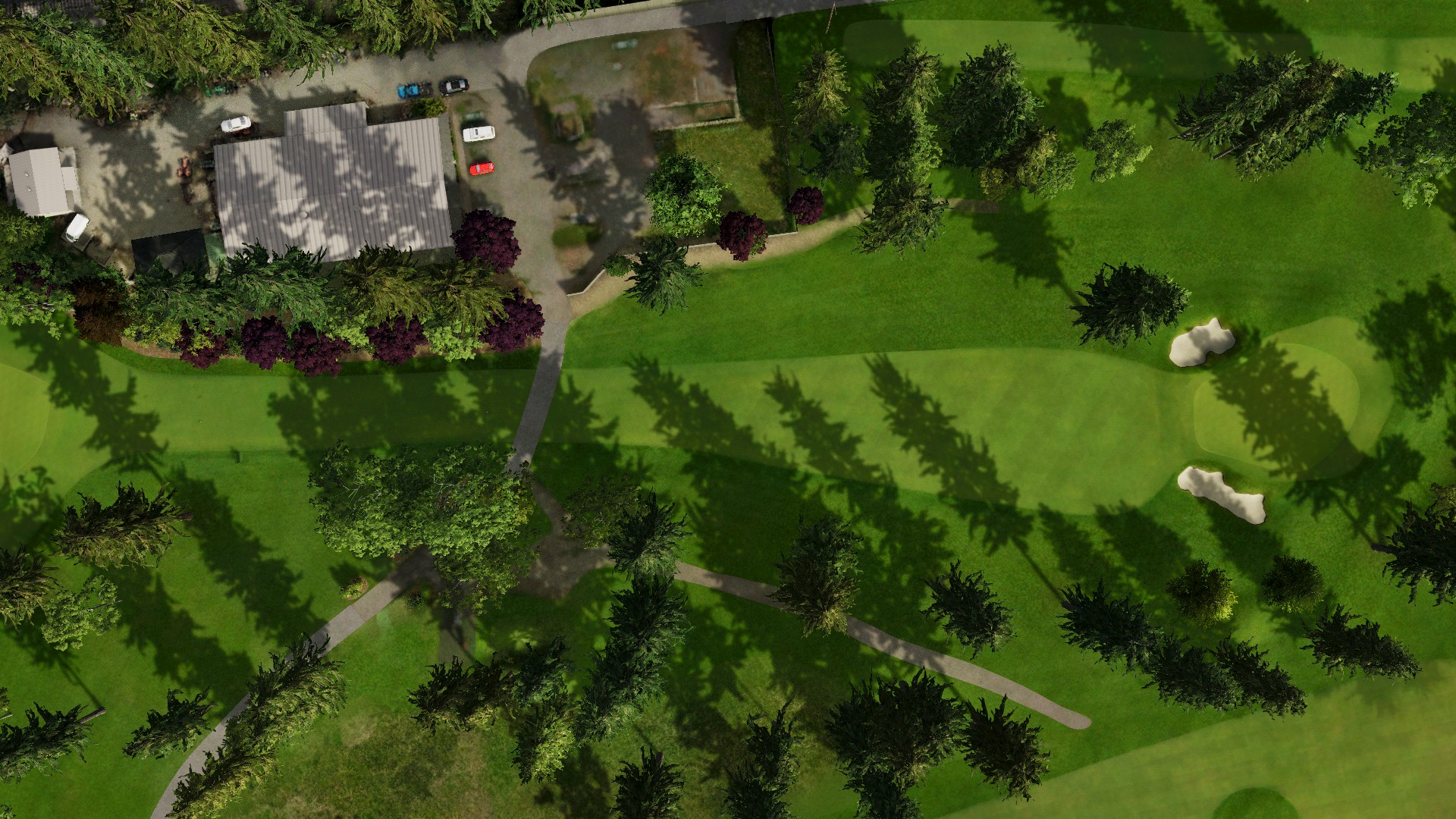 Hole 3 at Tacoma Country & Golf Club