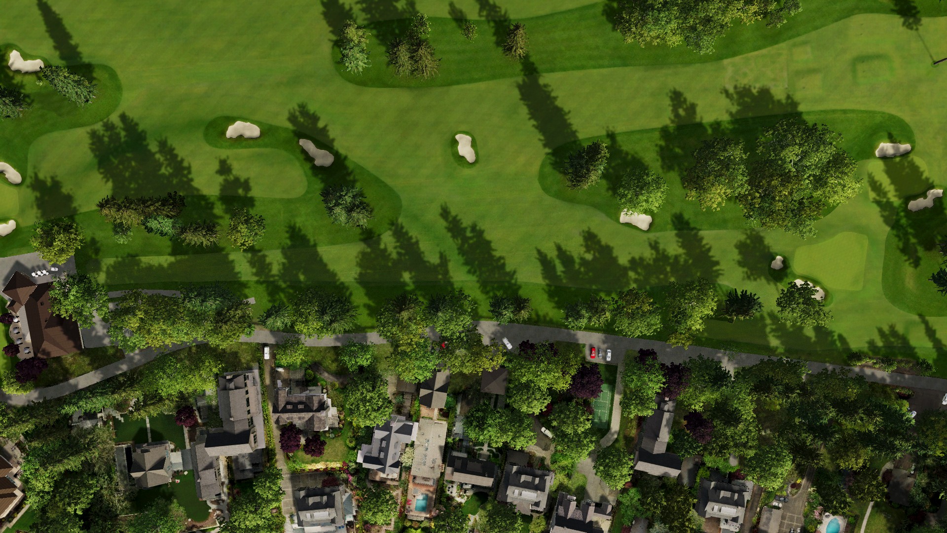 Hole 10 at Tacoma Country & Golf Club