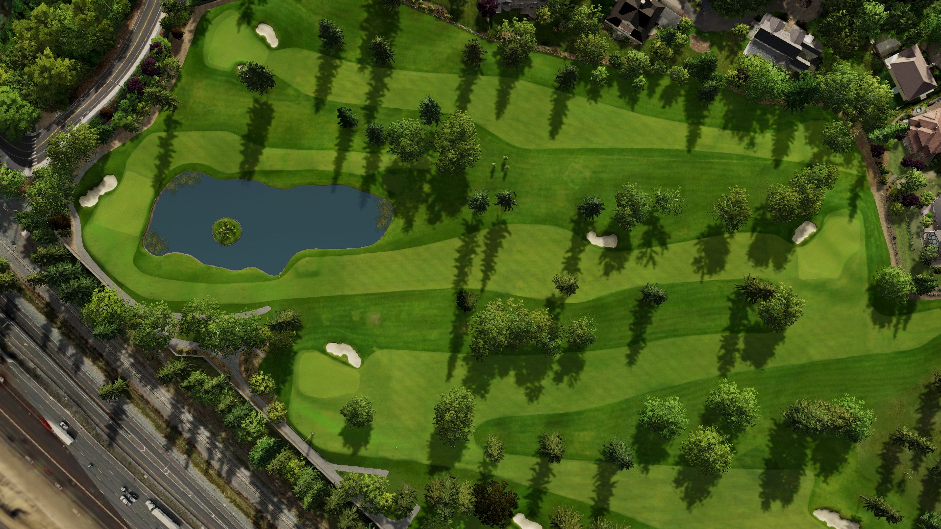 Hole 13 at Tacoma Country & Golf Club
