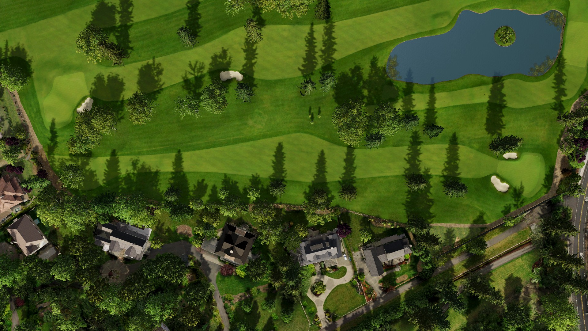 Hole 14 at Tacoma Country & Golf Club