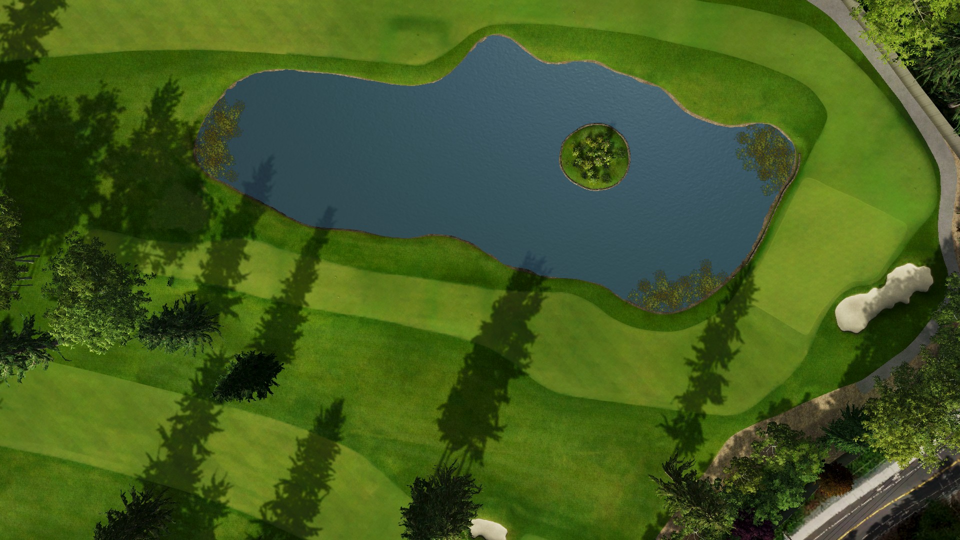 Hole 15 at Tacoma Country & Golf Club