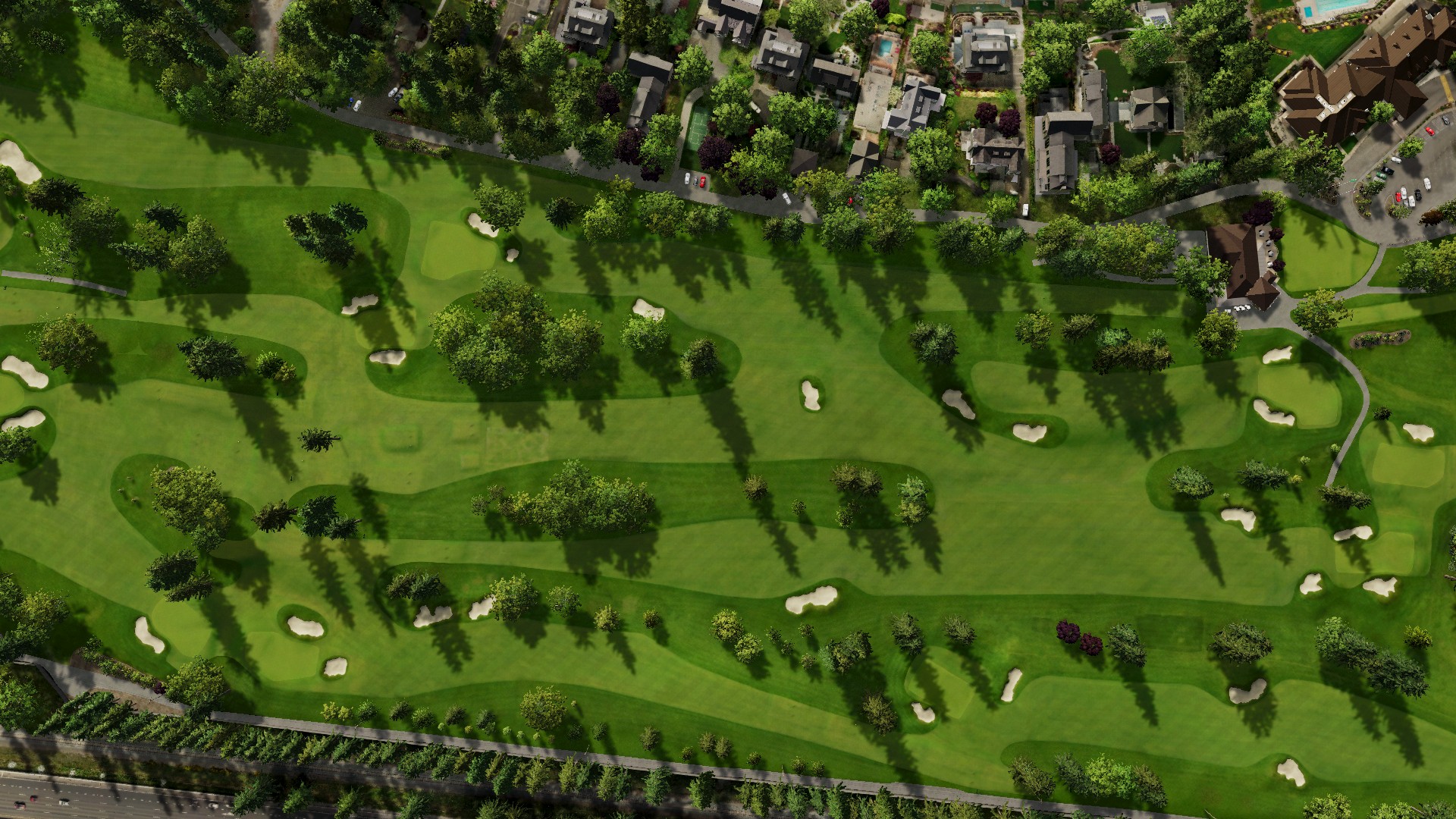 Hole 18 at Tacoma Country & Golf Club