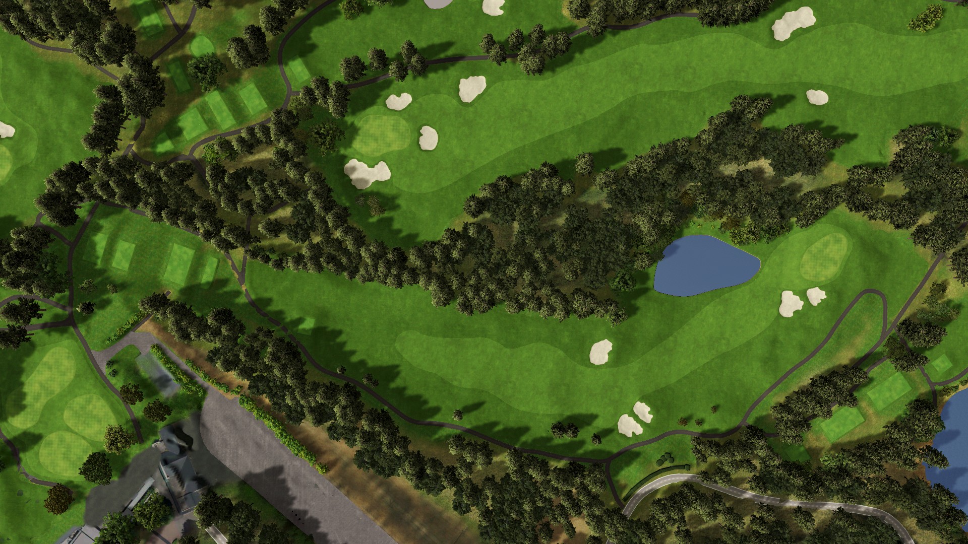 Hole 1 at Taiheiyo Club Gotemba Course