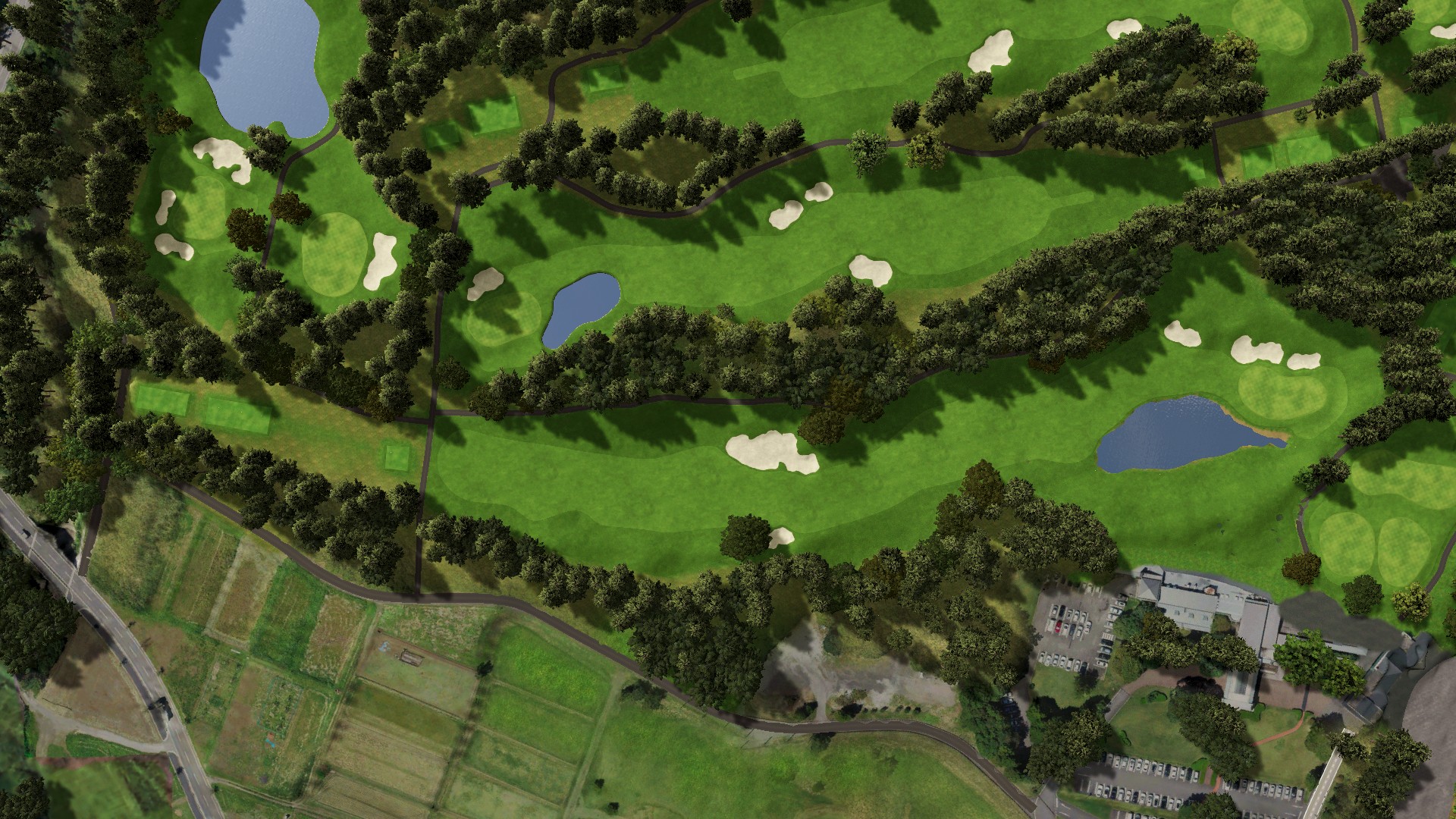 Hole 18 at Taiheiyo Club Gotemba Course