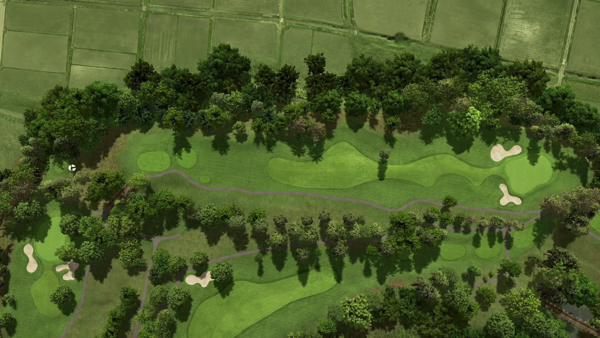 Hole 14 at Taiheiyo Club Minori Course