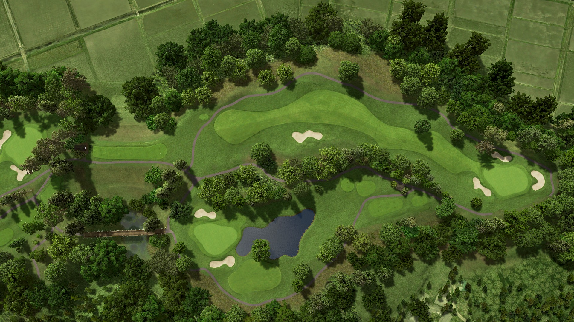 Hole 15 at Taiheiyo Club Minori Course