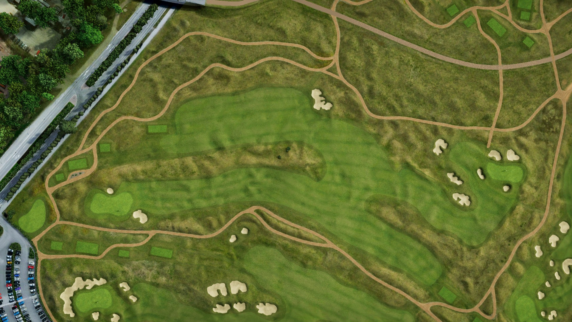 Hole 1 at Tapiola GC