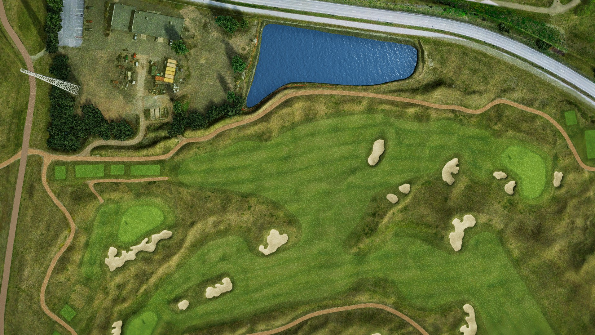 Hole 3 at Tapiola GC